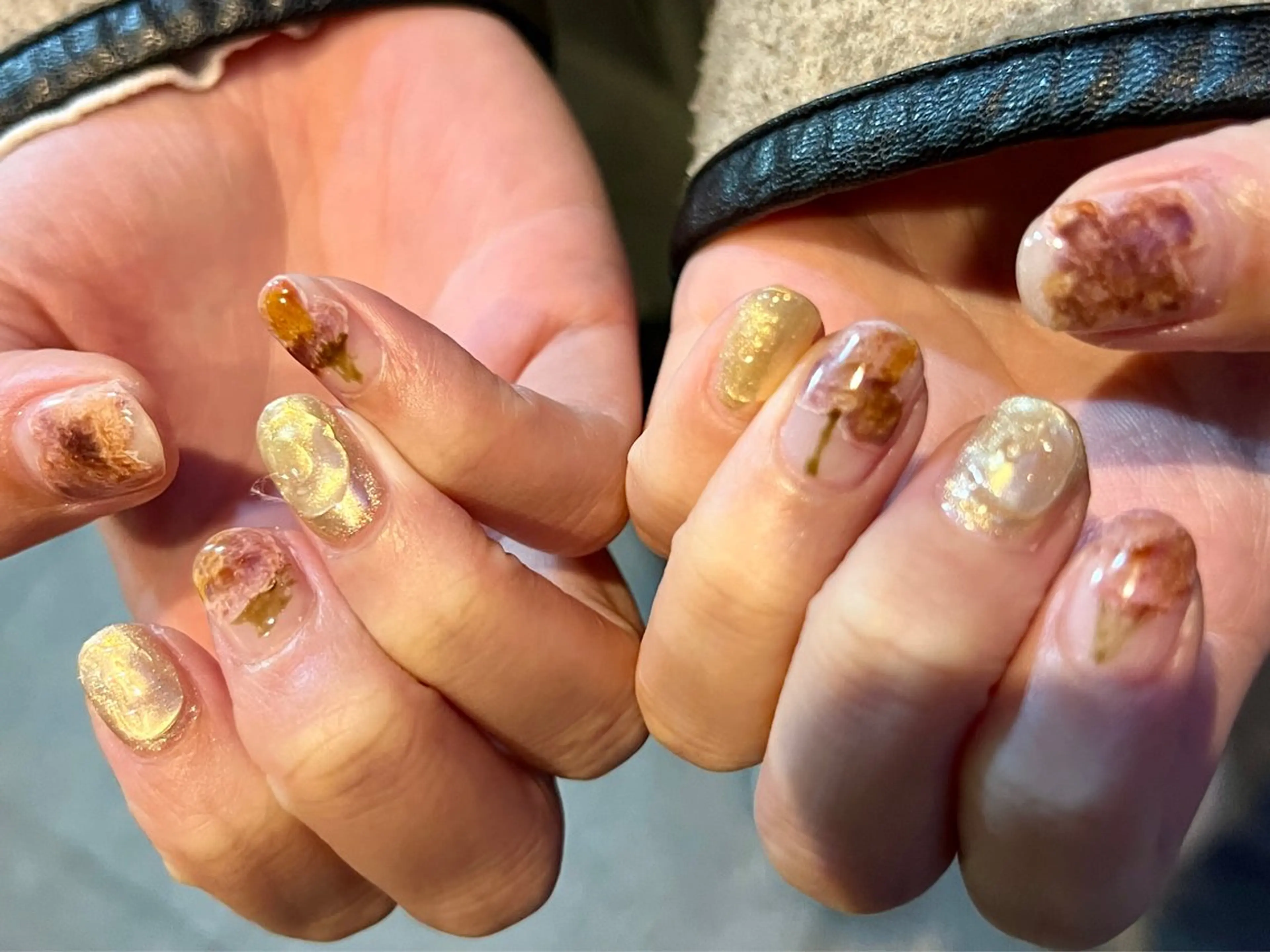 ネイル フラワーネイル ニュアンスネイル ハンドネイル 【池袋】nuts nail　なつみのネイルデザイン