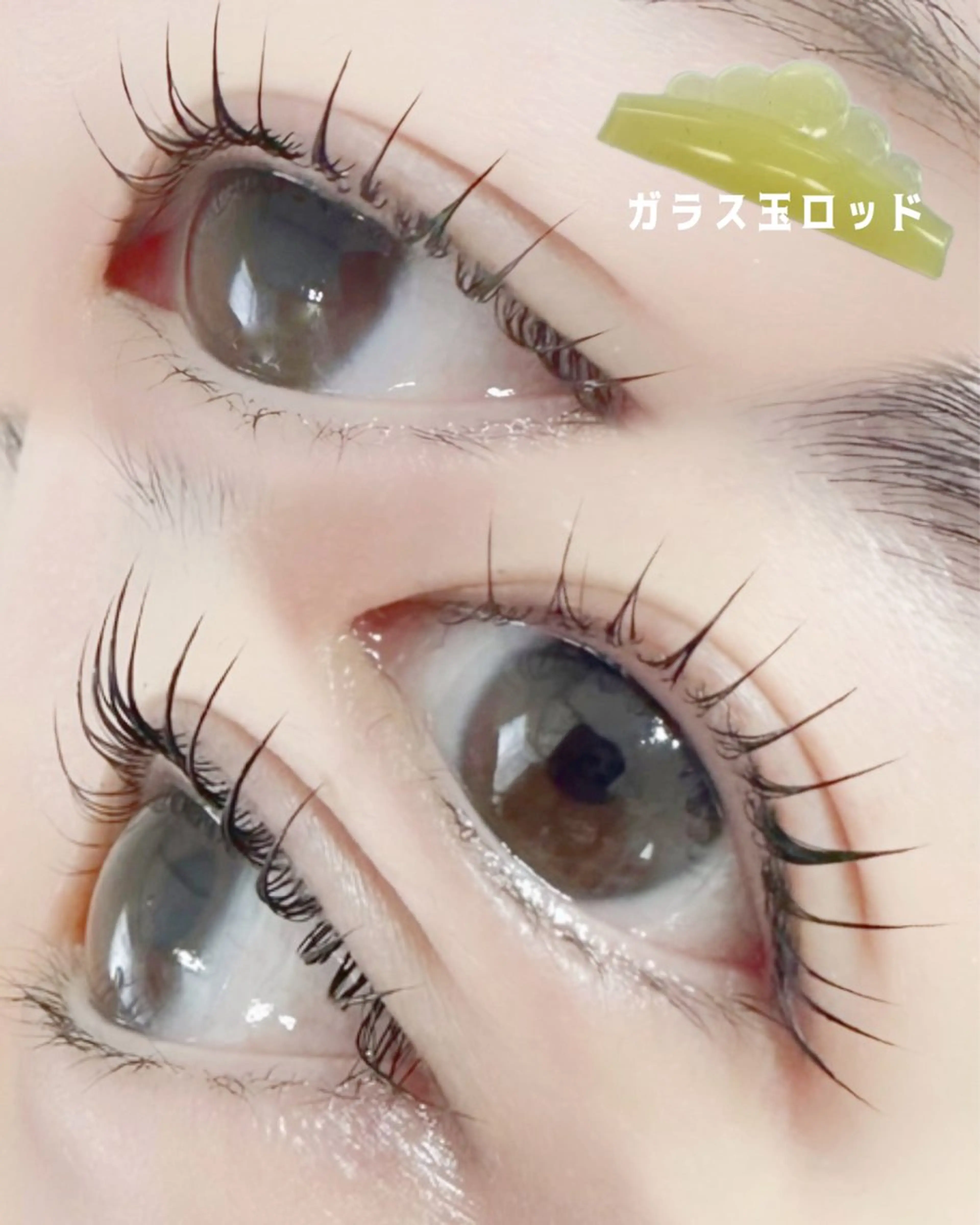 マツエク・マツパ まつげパーマ 一重×まつ毛パーマ マツパ charm所属・charm 【📍大名】のマツエク・マツパデザイン