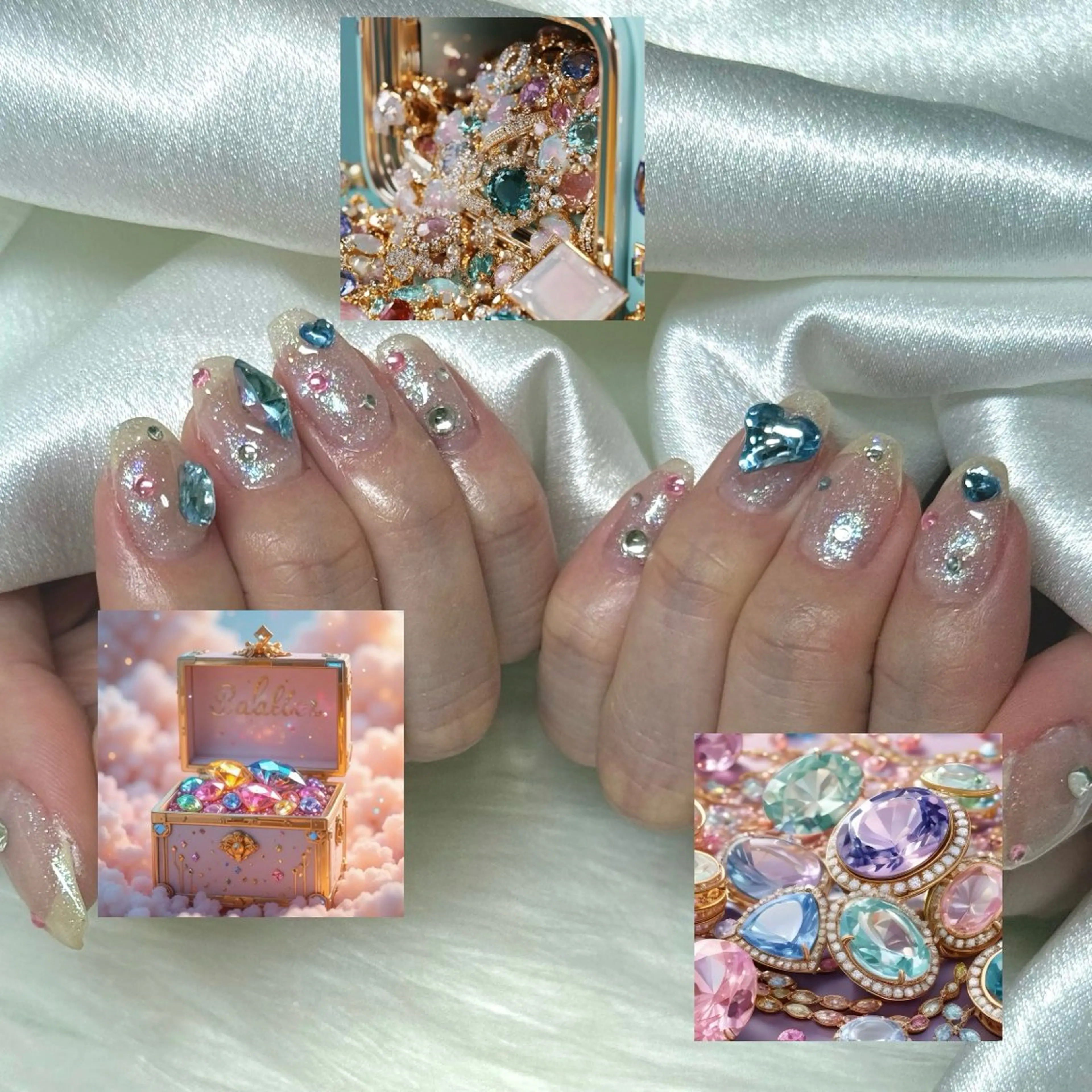 🐩持ち込みネイル(シンプルコース)の写真