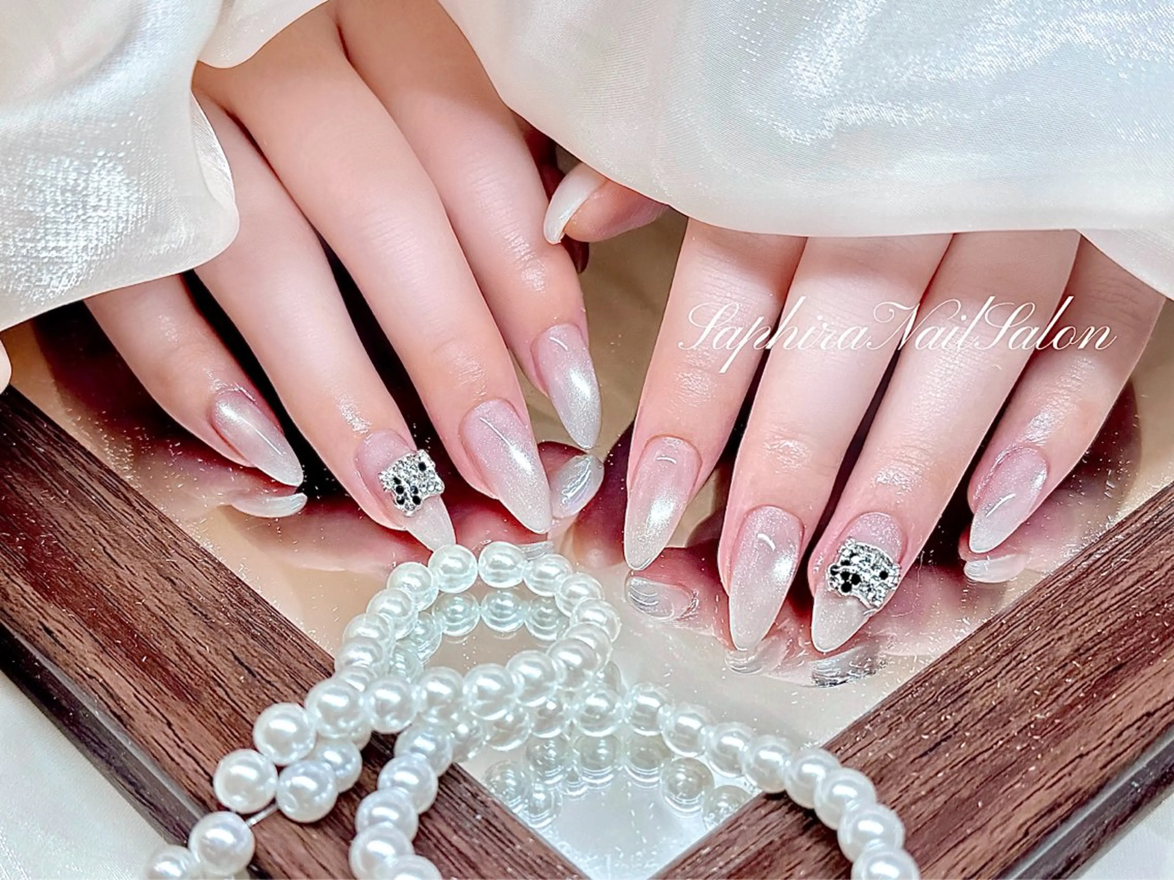 カラー ハンドネイル Saphiraネイル サロン錦糸町のネイルデザイン