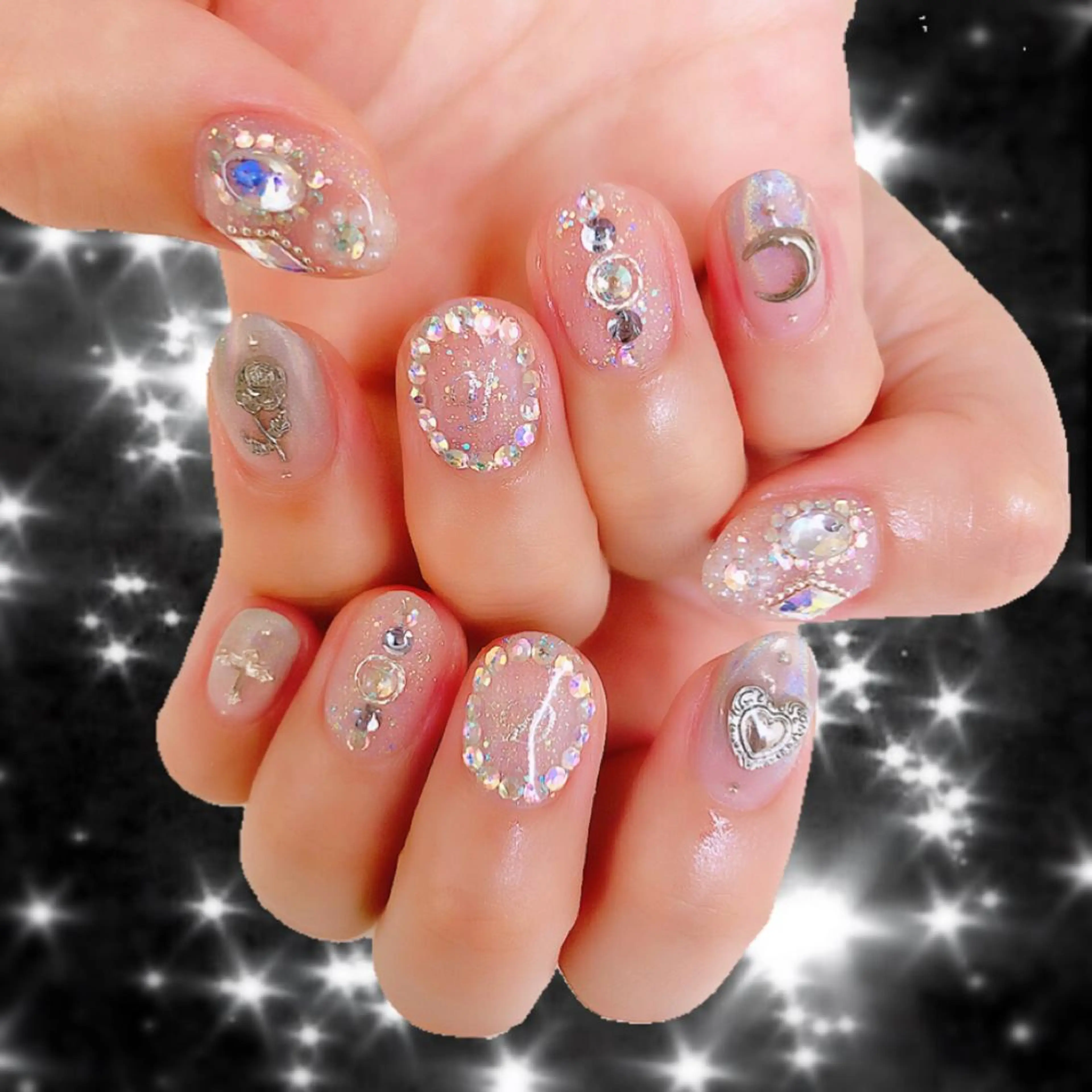 ネイル 持ち込み ハンドネイル フットネイル mi chiのネイルデザイン