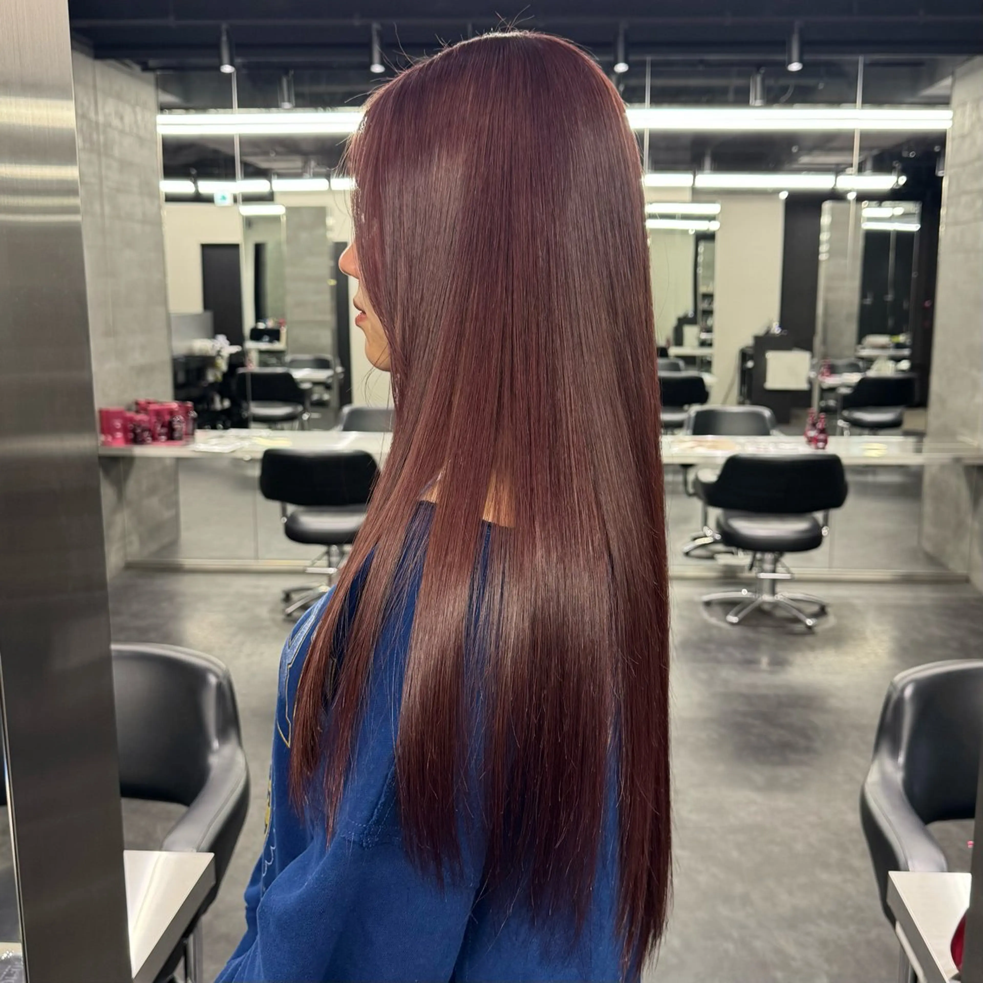 カラー ヘアカラー トリートメント 艶カラー🤍/ 韓国ヘア🎀めいのヘアスタイル