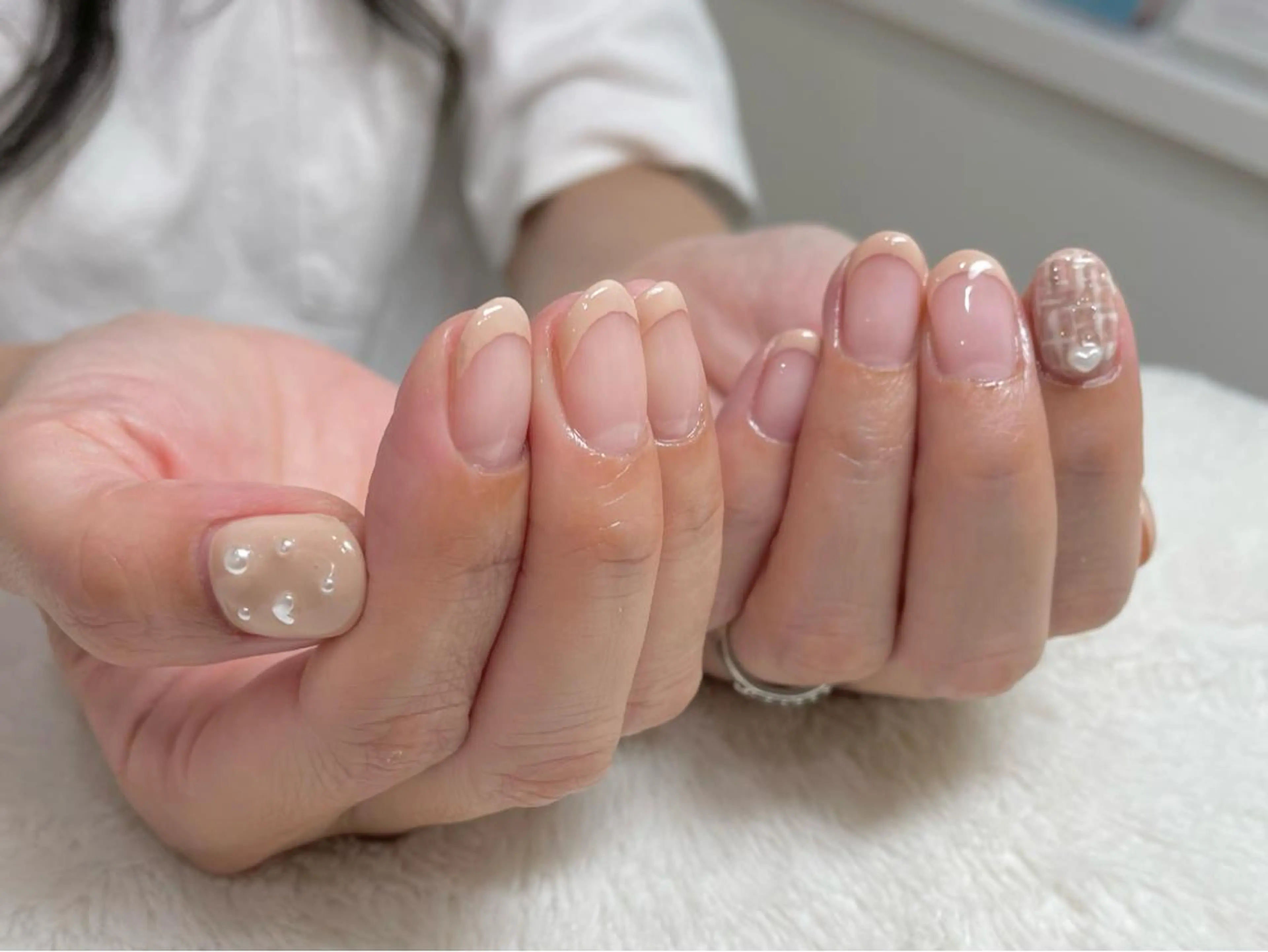 ネイル フレンチネイル riri-nail Rie Endoのネイルデザイン