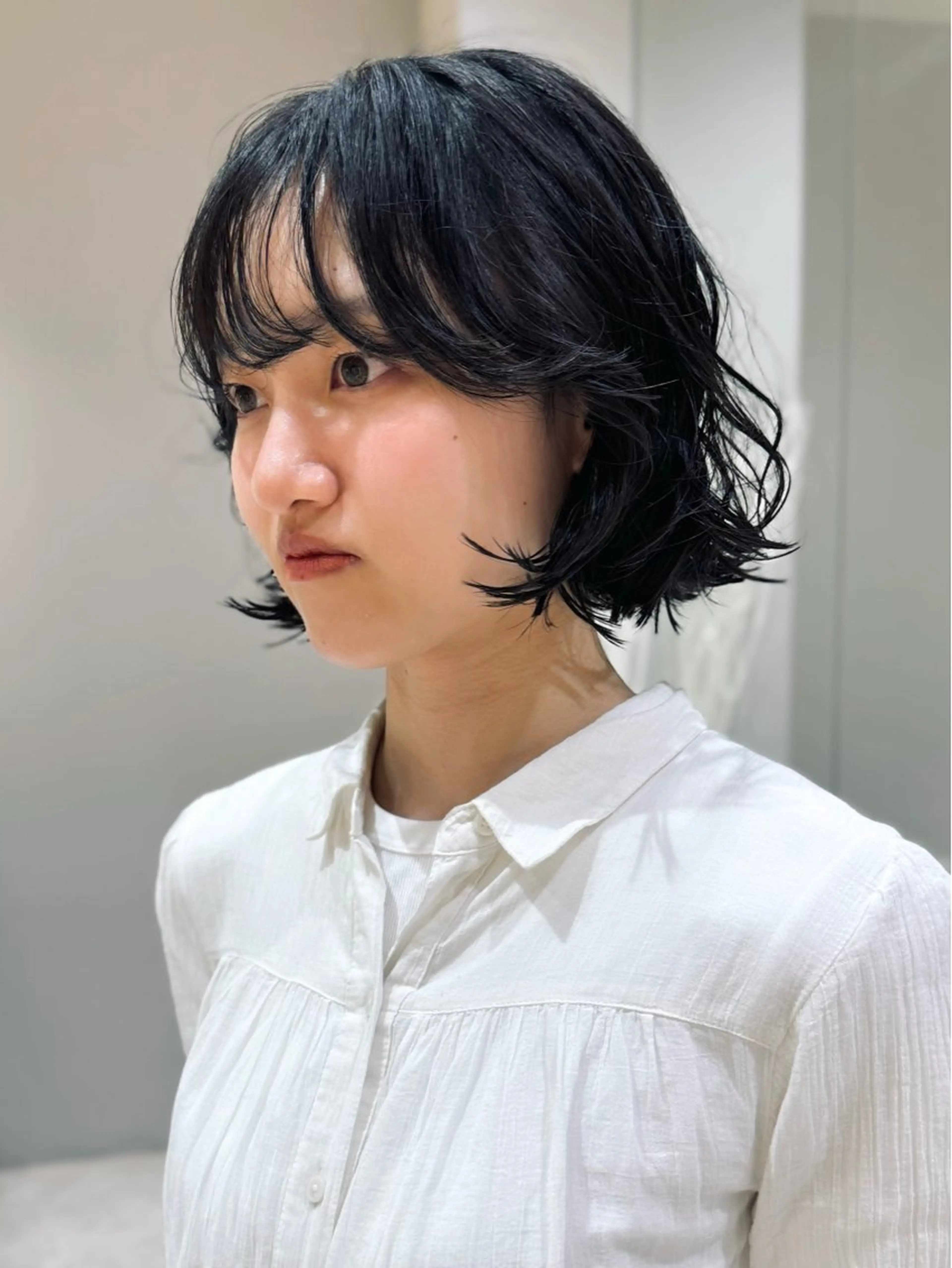 ショート カット ヘアカラー パーマ 🩵縮毛矯正・ボブ 岩原朋也🩵のヘアスタイル