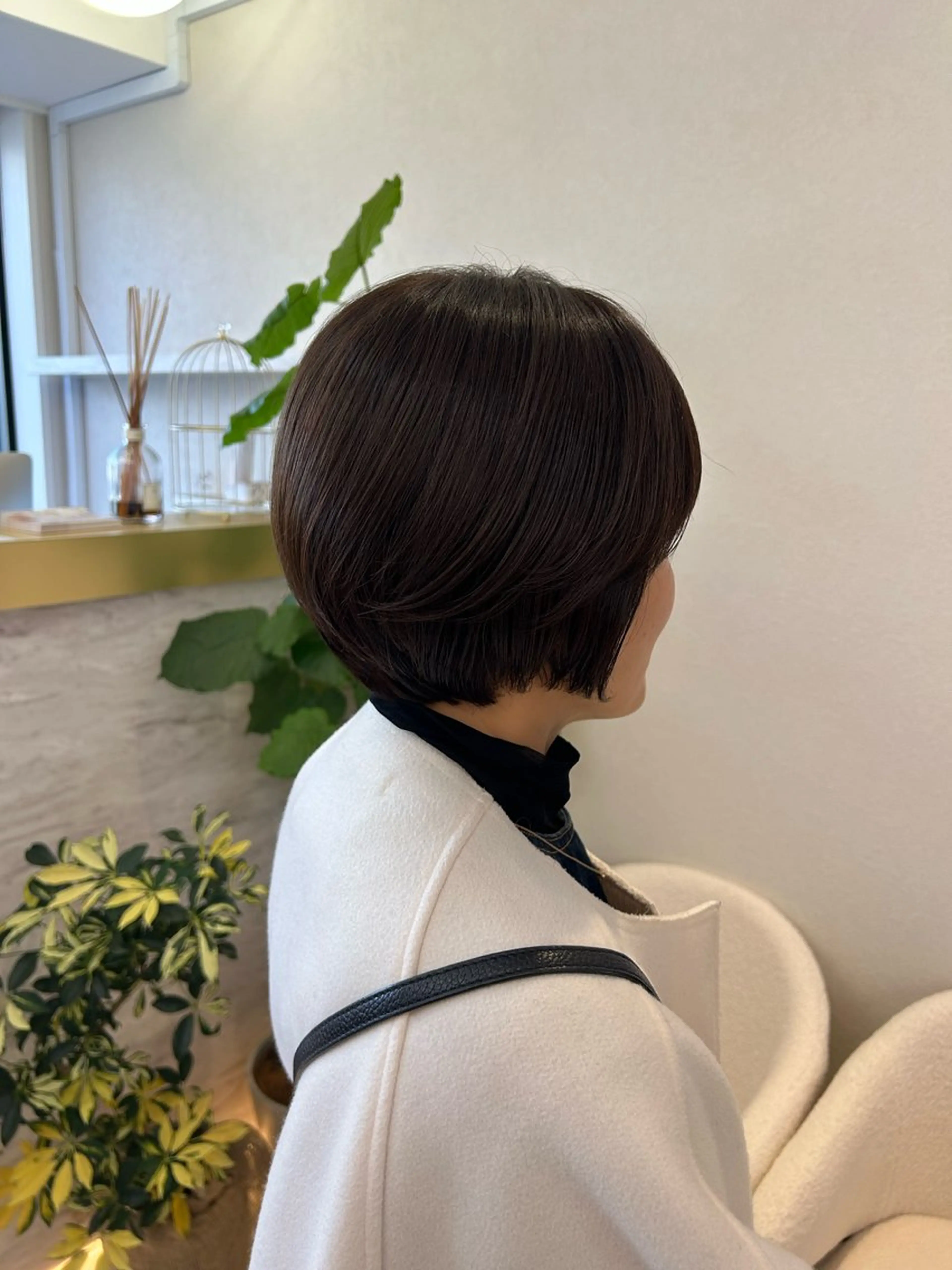 ショート カラー カット ヘアカラー トリートメント 佐合 梨花 / ｅａｕ〈オー〉のヘアスタイル