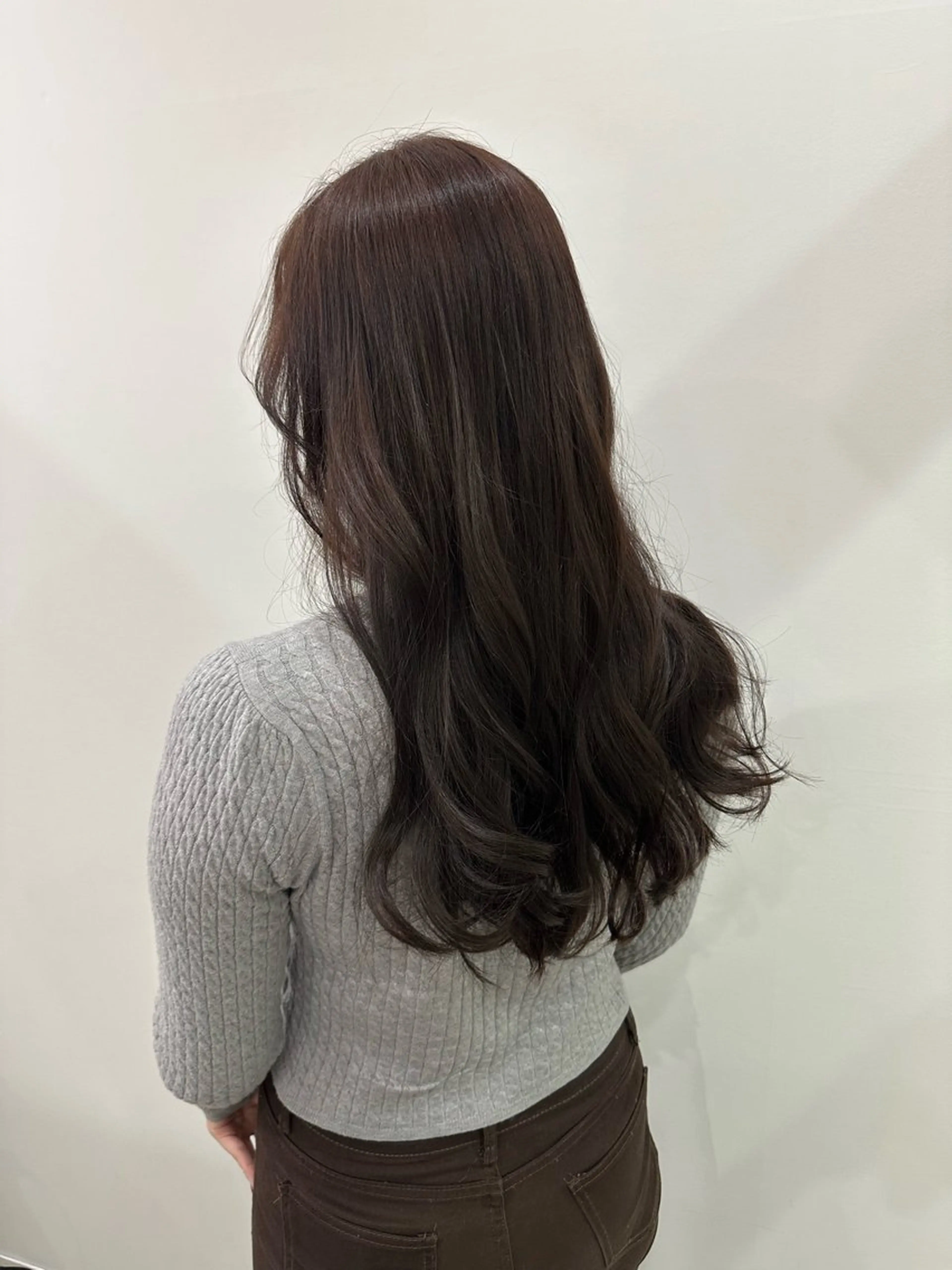 ロング カラー カット ヘアカラー トリートメント レイヤー/ナチュラル 💐nao.のヘアスタイル