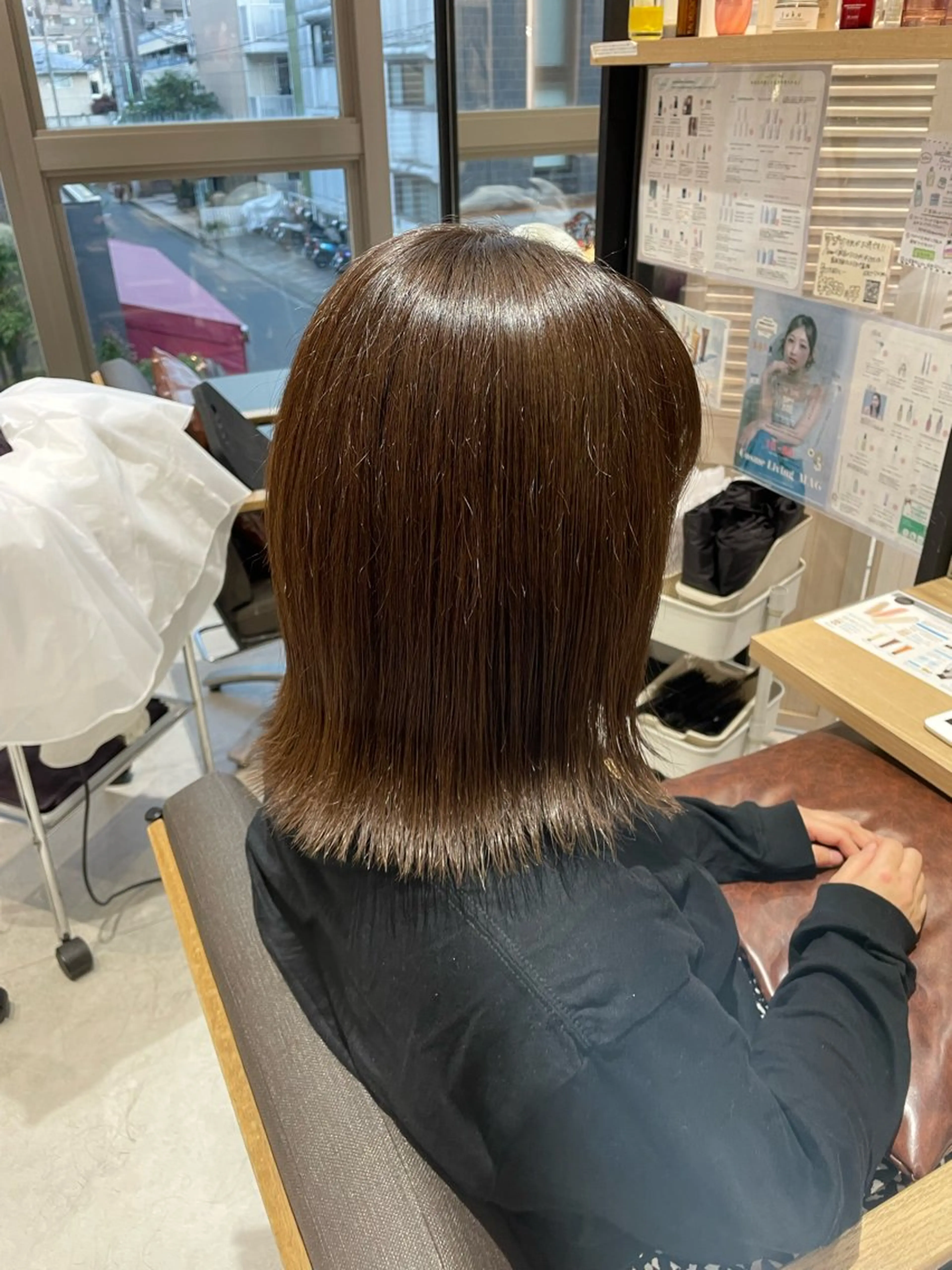 ミディアム 大橋 広人のヘアスタイル