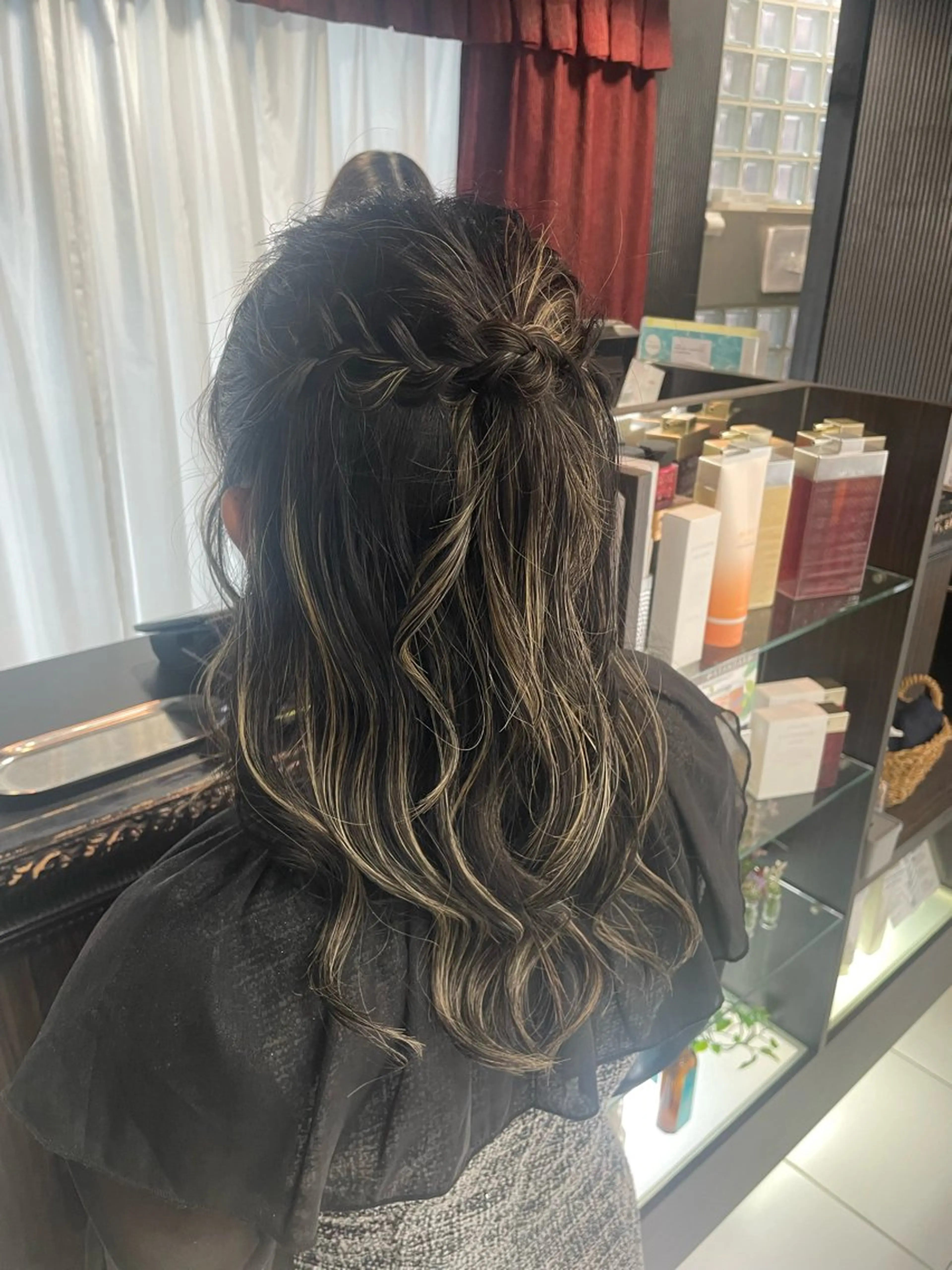 セミロング ヘアセット 量産ヘアセット/ ヘアメAyakaのヘアスタイル