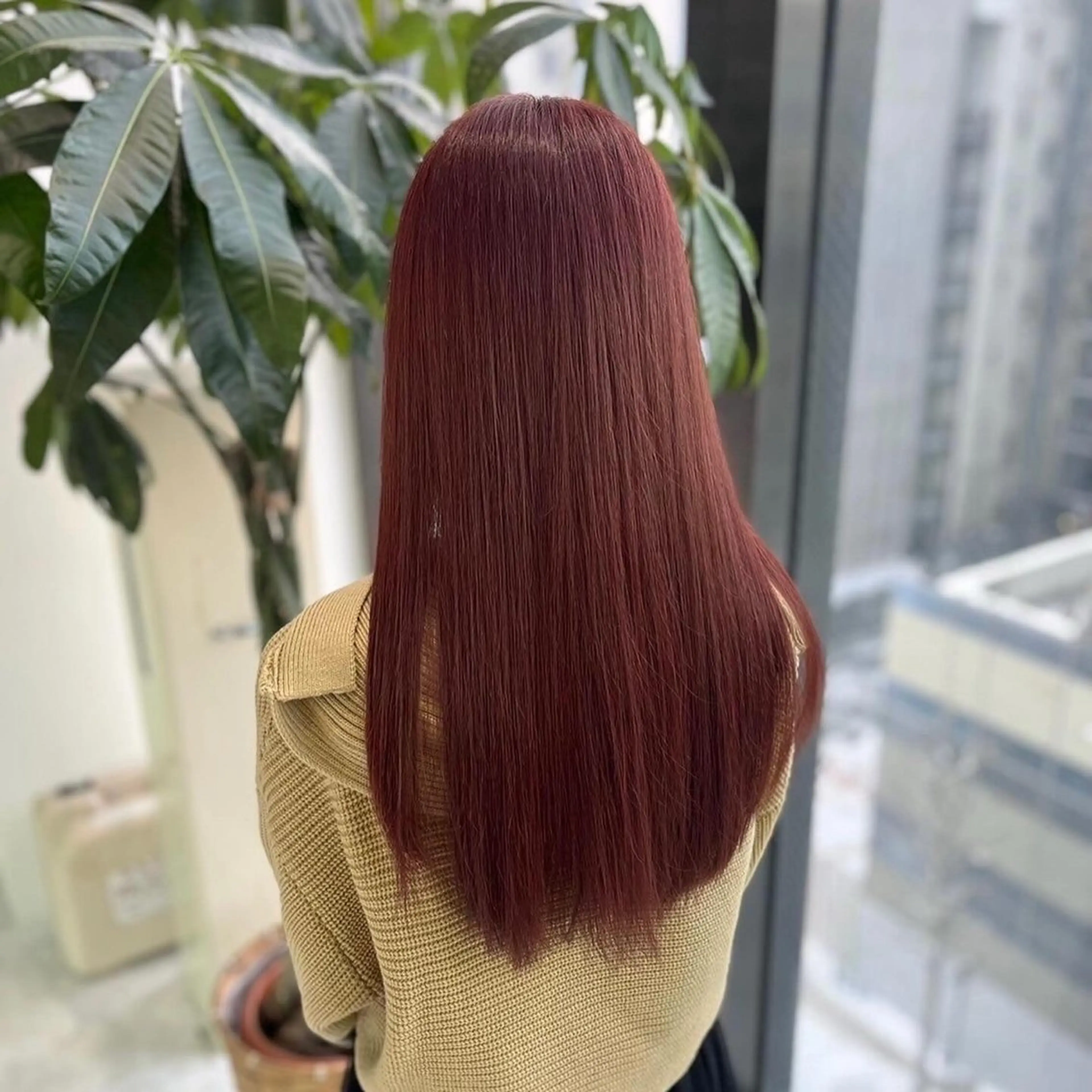 ロング カラー みう/仙台/暖色/ 艶髪/顔周りカット/のヘアスタイル