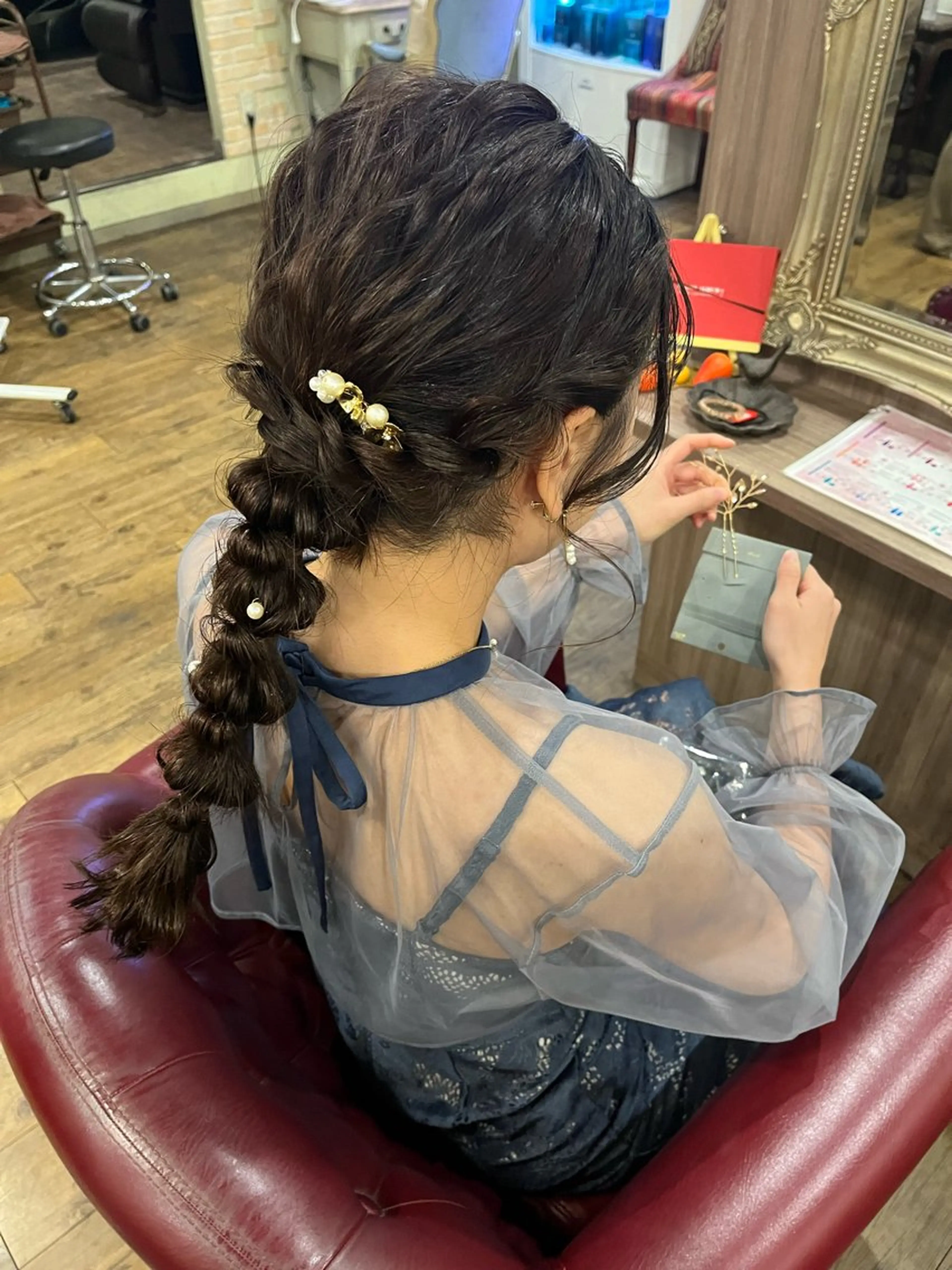 ヘアアレンジ 森澤 叶実のヘアスタイル