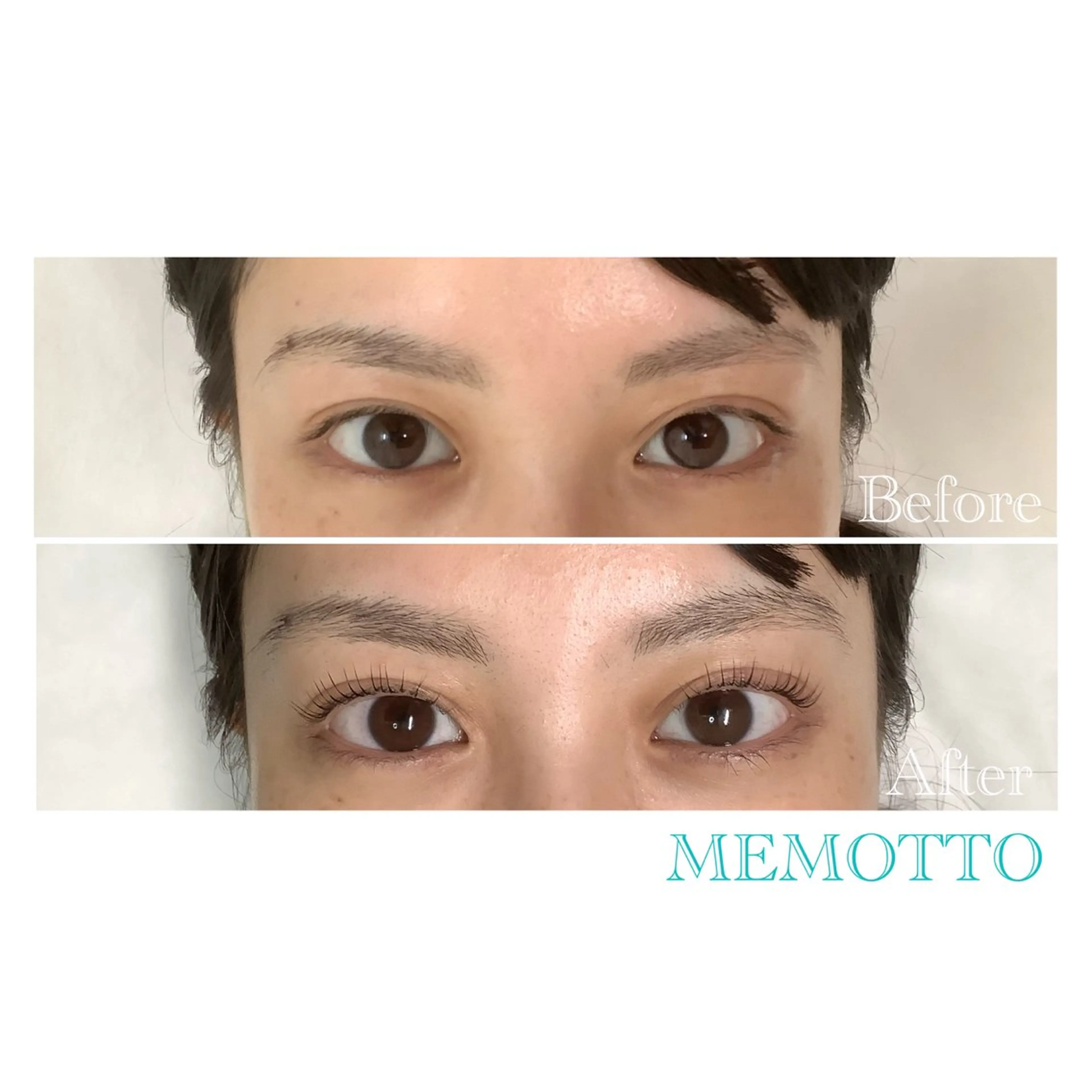 マツエク・マツパ 一重×まつ毛パーマ マツパ MEMOTTO CHIHIROのマツエク・マツパデザイン