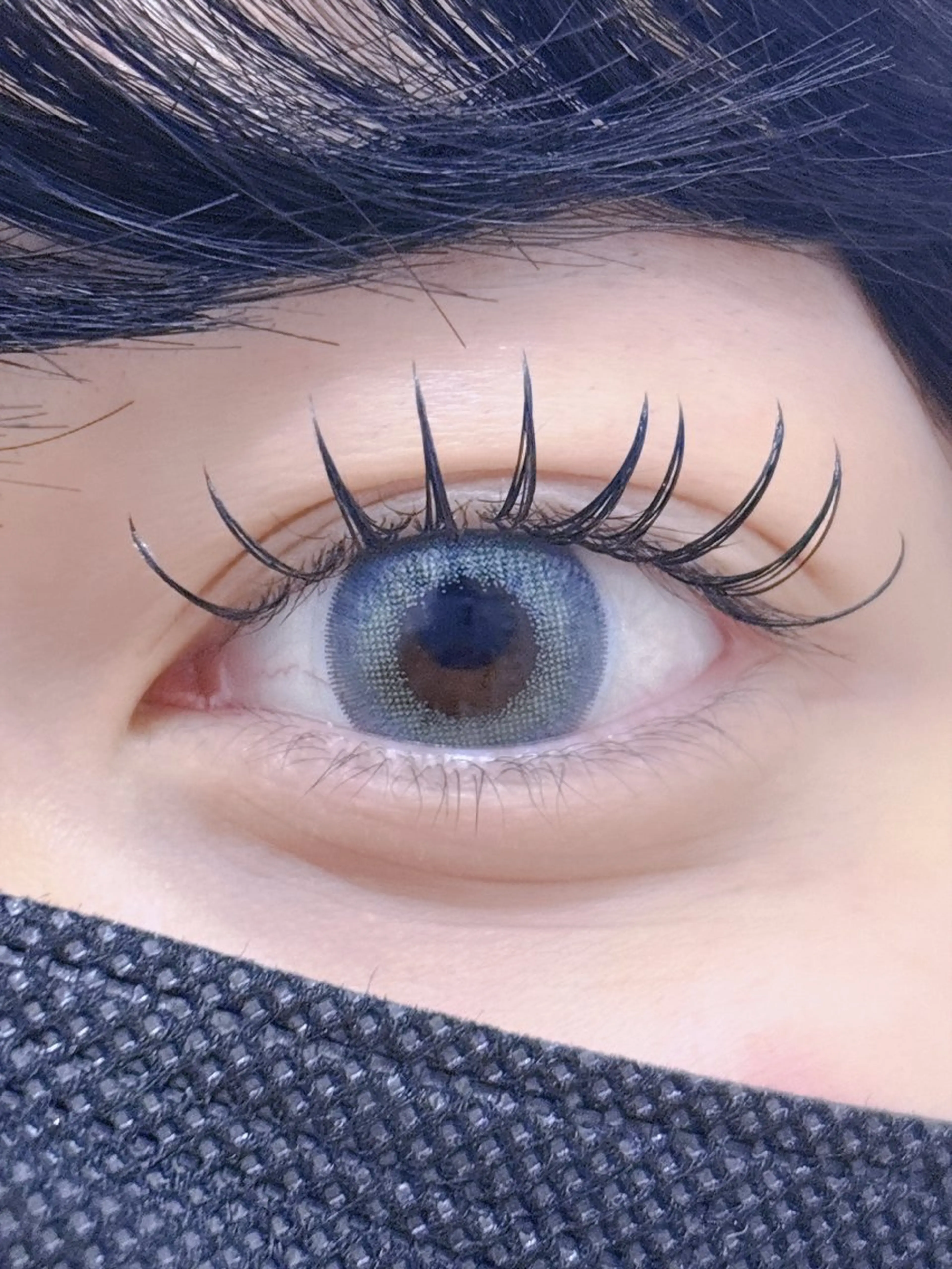 マツエク・マツパ 束感まつ毛 Dカール 韓国風マツエク マツエク タカハシ サキのマツエク・マツパデザイン