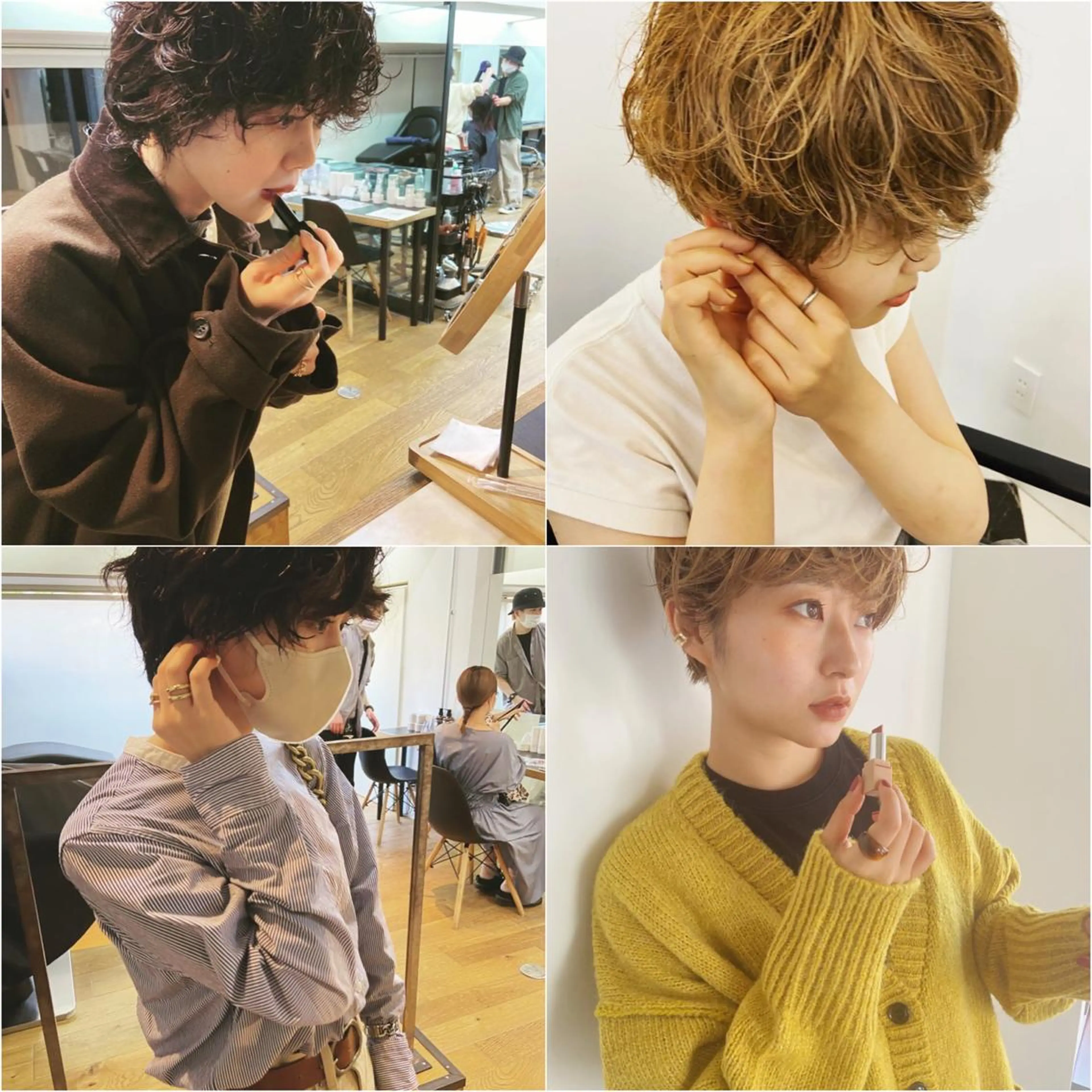 ショート カット ヘアカラー パーマ トリートメント ショート/ボブ /パーマ🌿柏原良亮のヘアスタイル