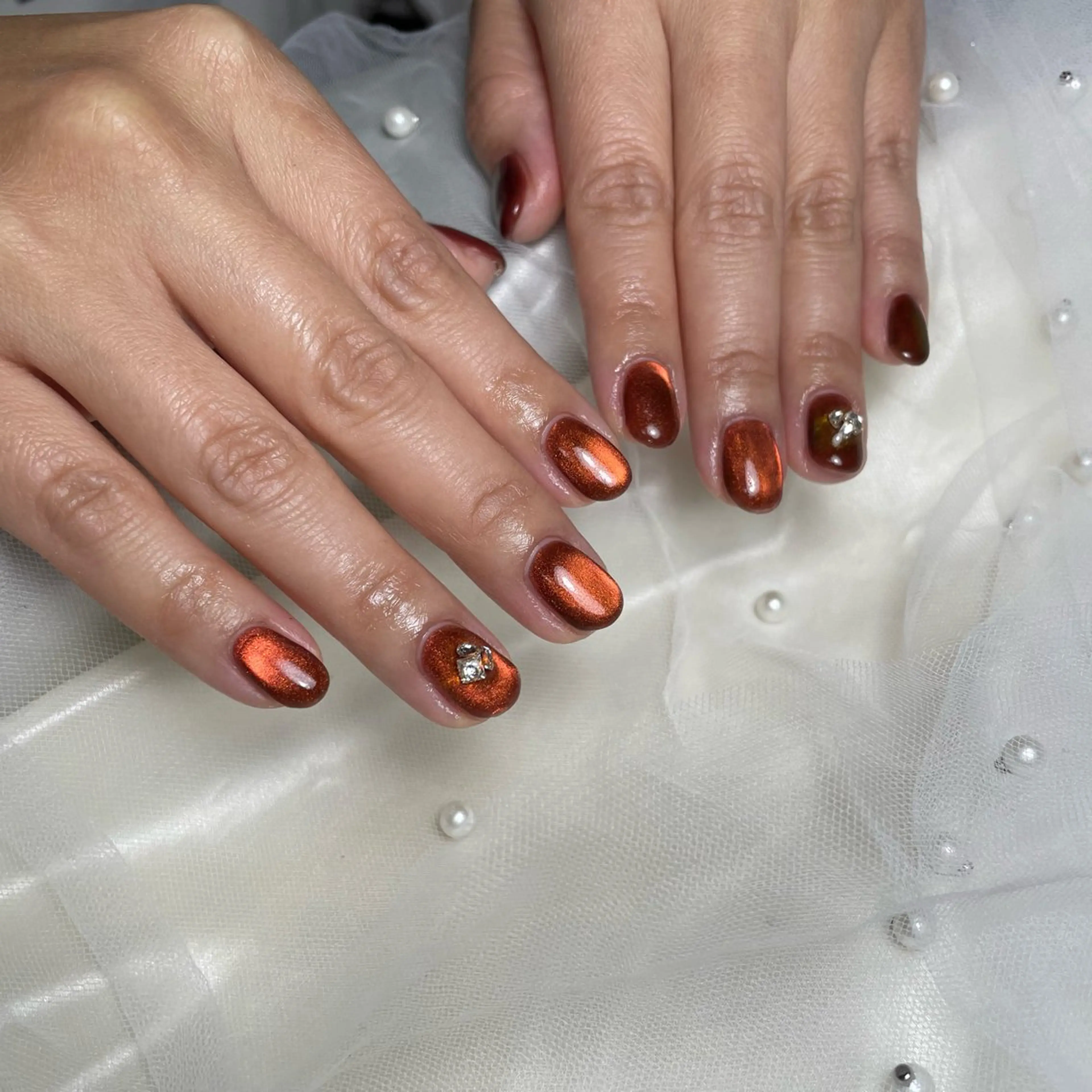 ネイル ハンドネイル フットネイル S LOUNGE NAIL所属・パーツたくさん🍓 SUMIのネイルデザイン