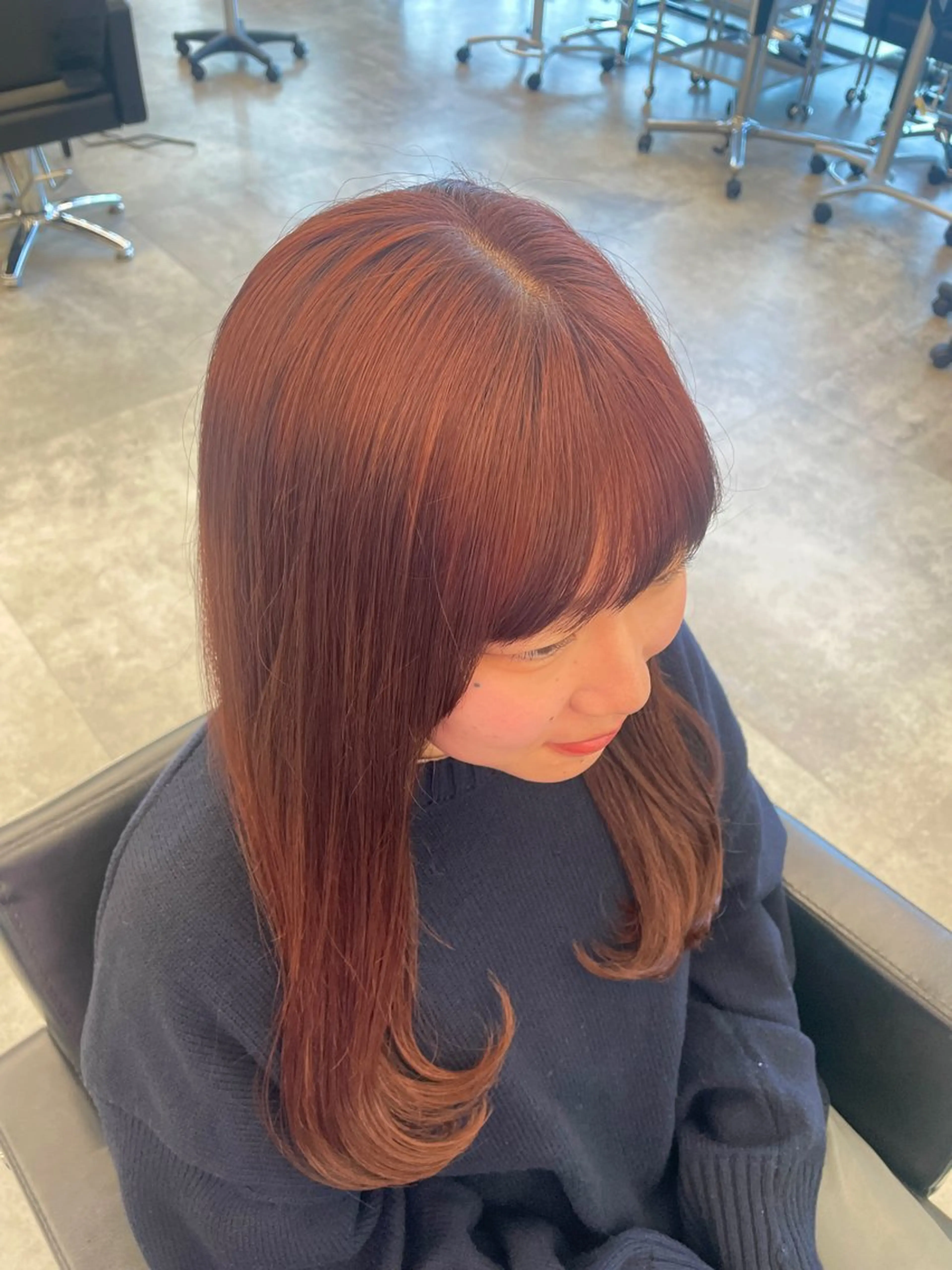 カラー ヘアカラー トリートメント 暖色/透明感カラー /nanami★のヘアスタイル