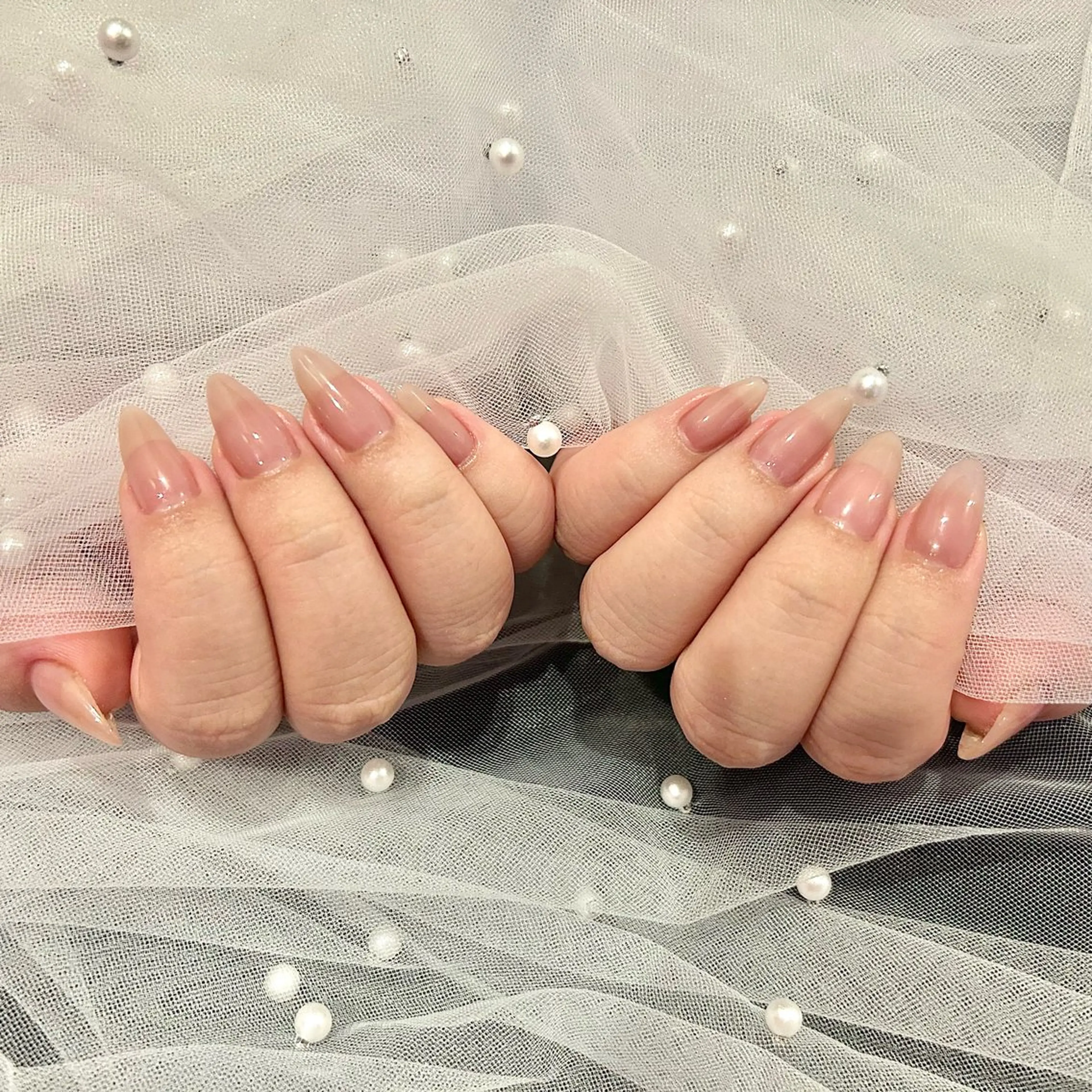 ネイル ワンカラーネイル ピンキー 池田公園店のネイルデザイン