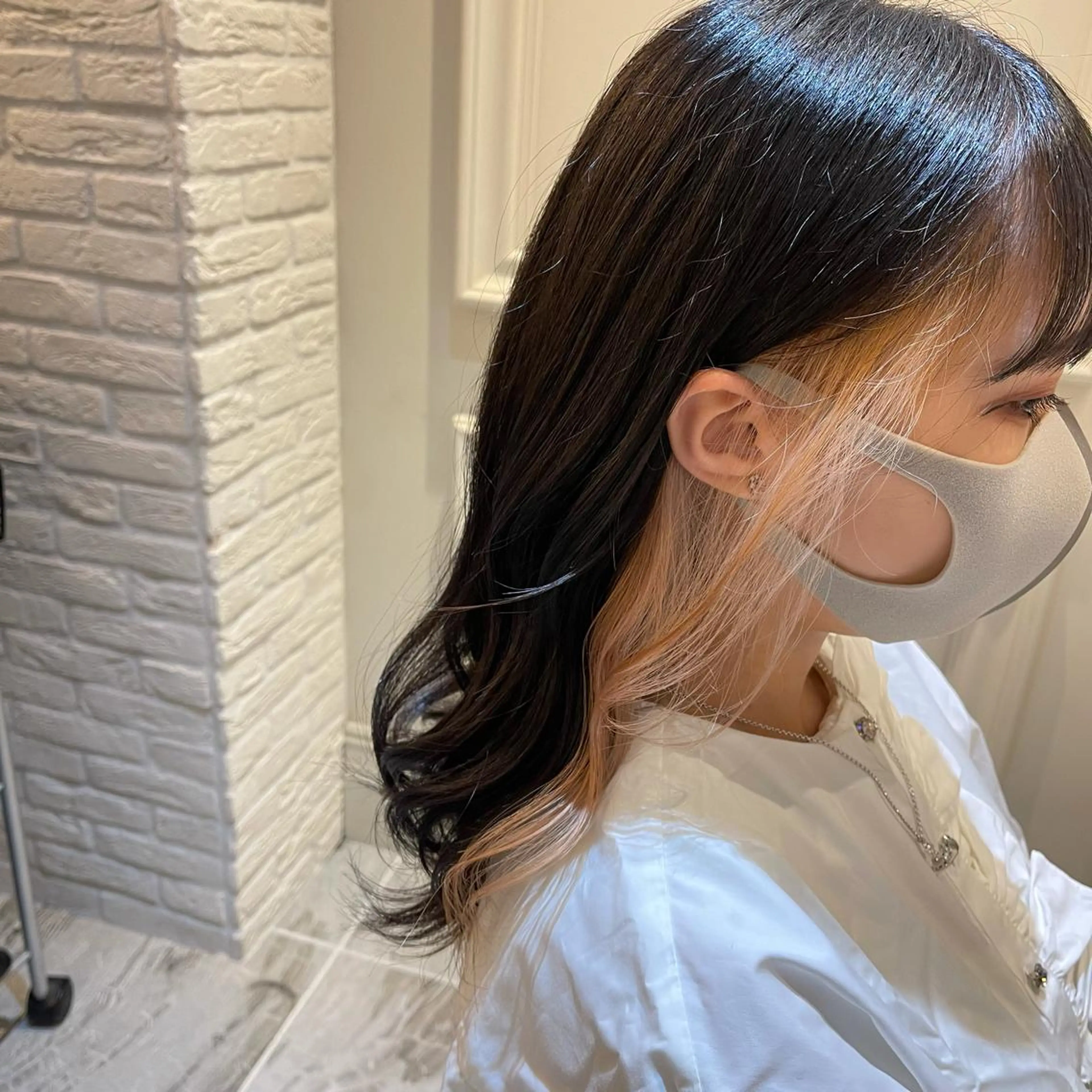 ロング カラー ブリーチ インナーカラー 📍葛西りんたろう/ ENVのヘアスタイル