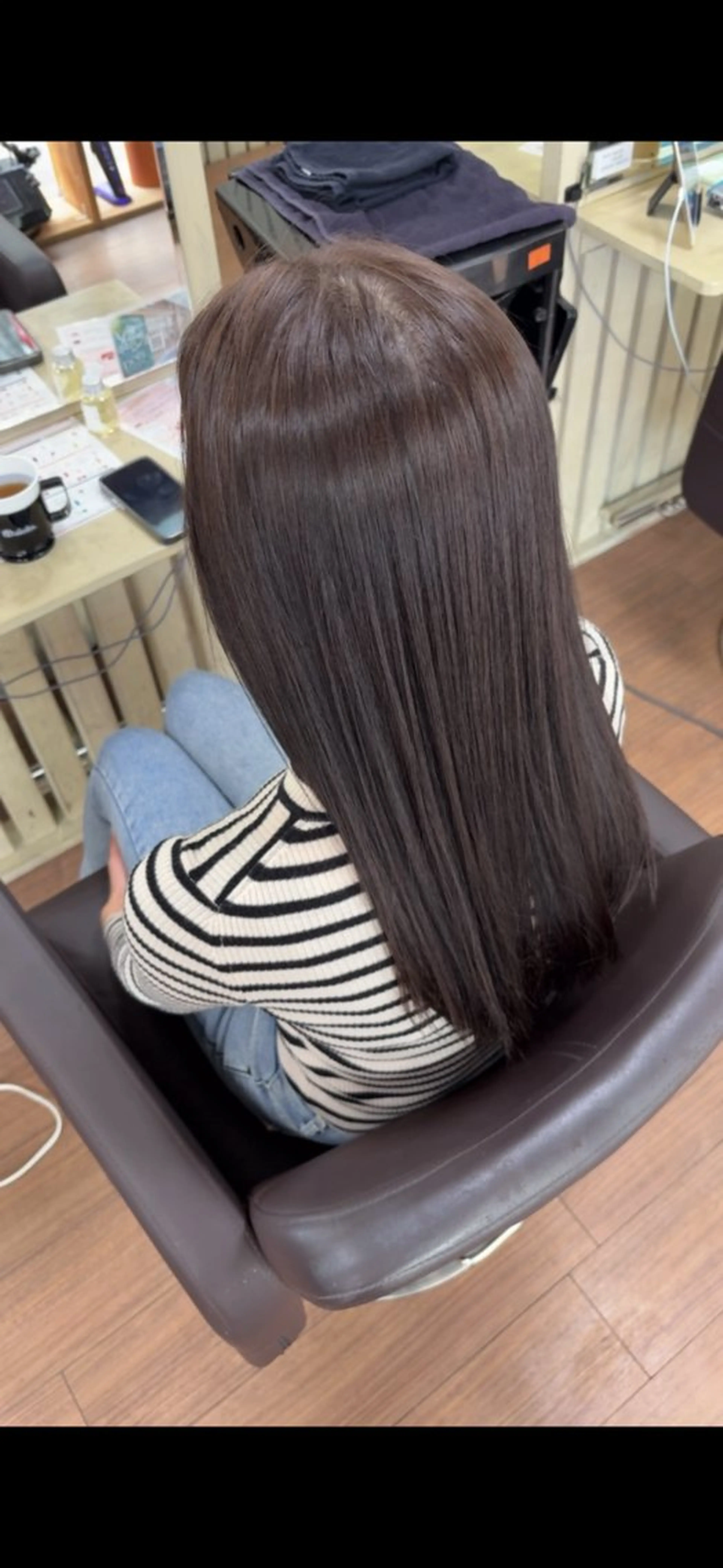 ロング ヘアカラー 井上 孝雄のヘアスタイル