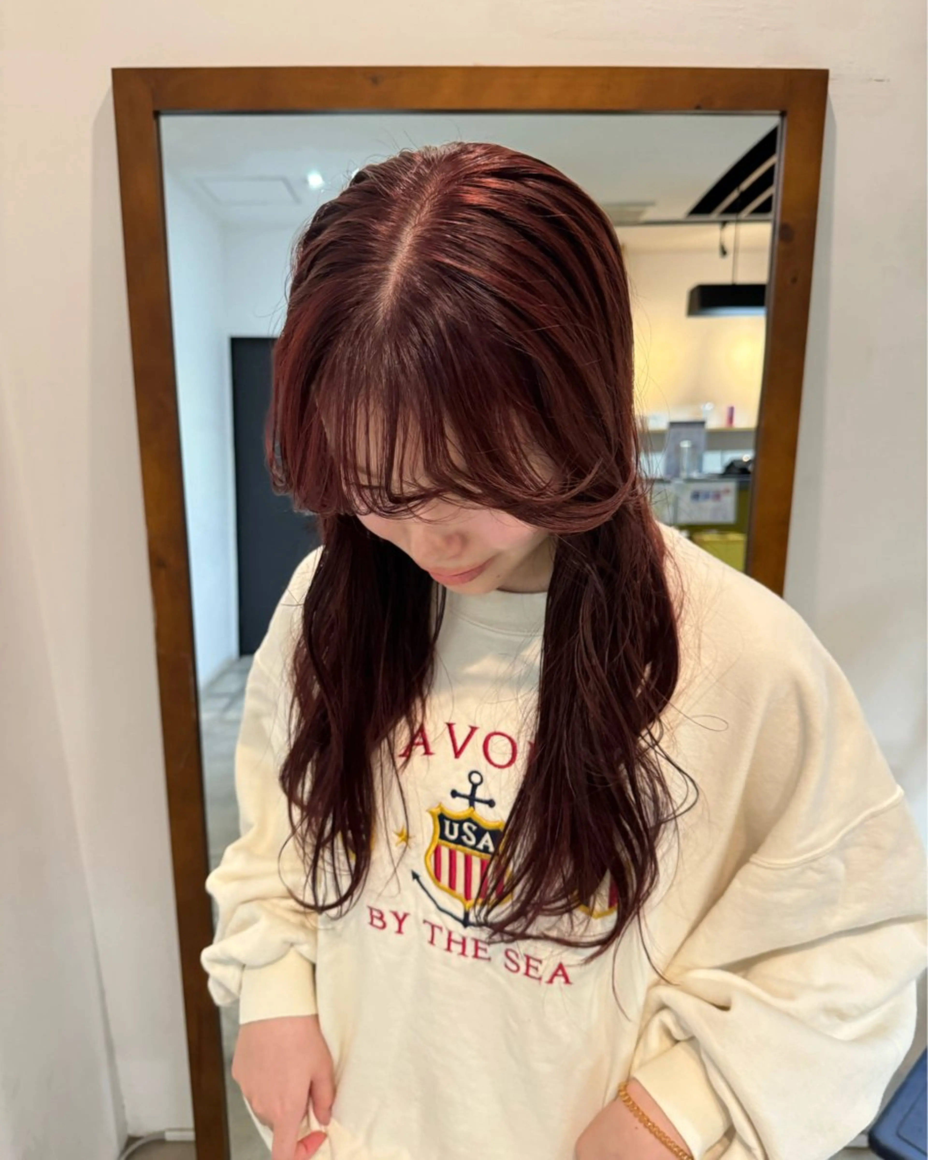 ロング 小林 翼のヘアスタイル