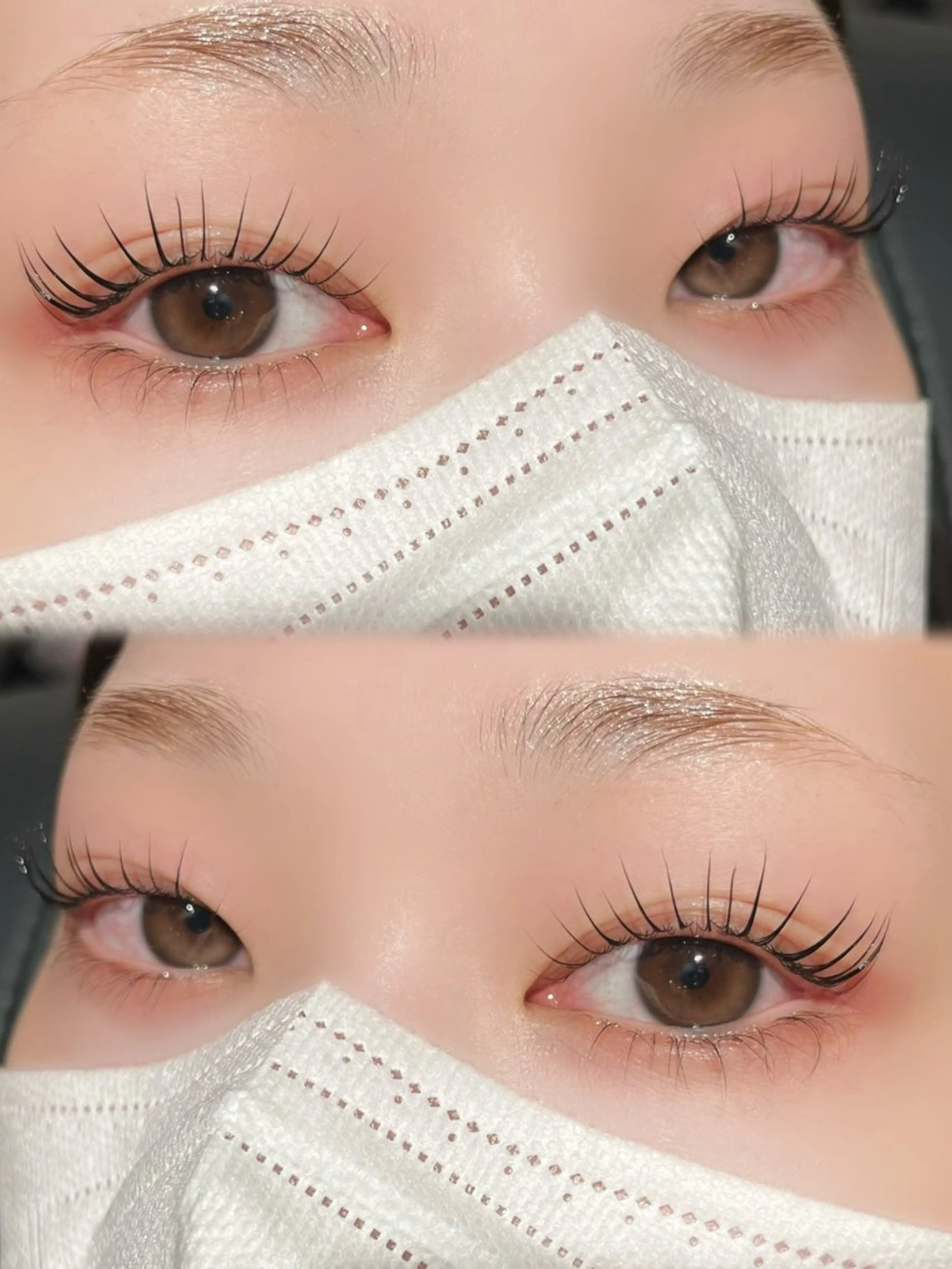 マツエク・マツパ 一重×まつ毛パーマ FOXY LASH Okudaのマツエク・マツパデザイン