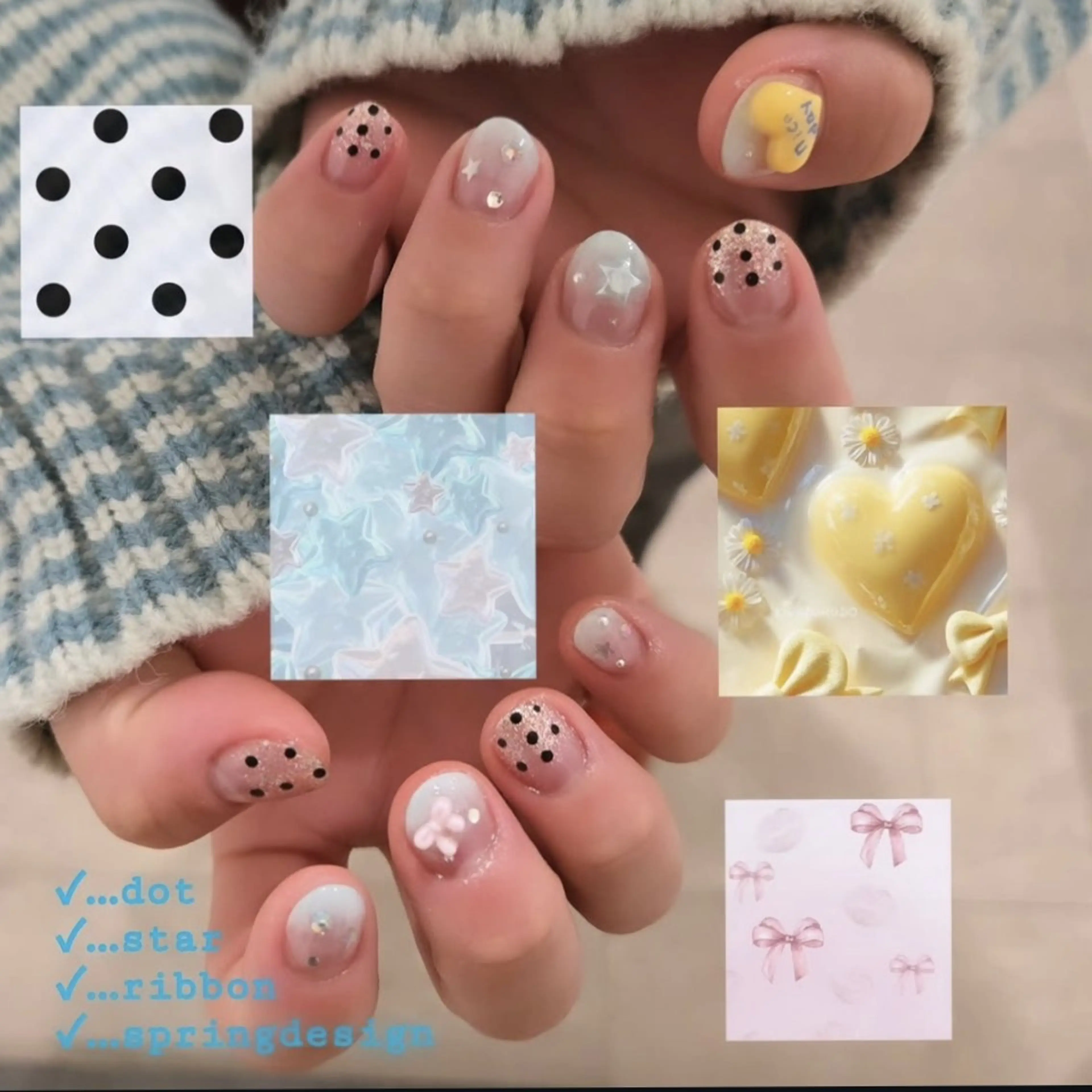 ネイル ハンドネイル 8appy ARTstudioのネイルデザイン