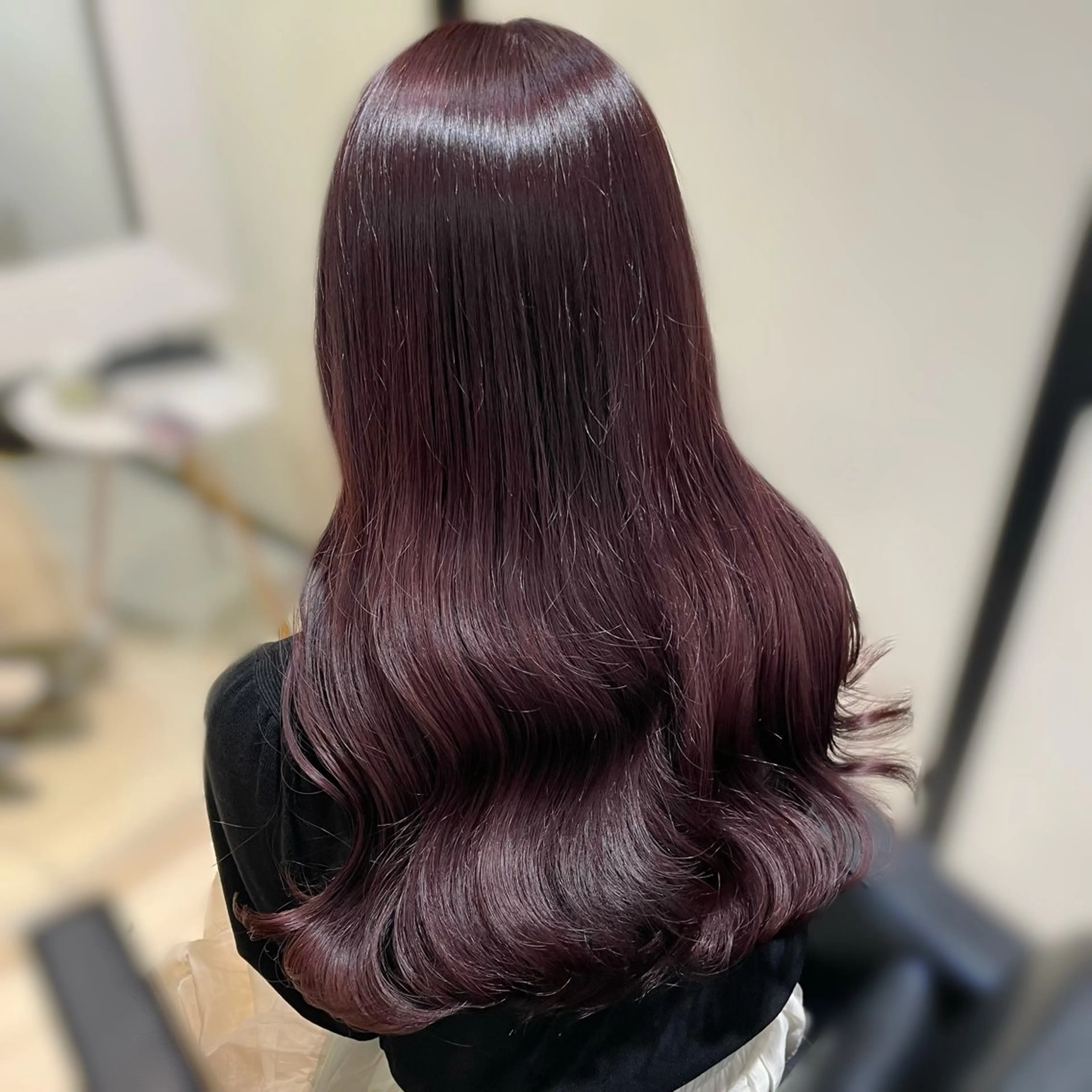 ロング カラー カット ヘアカラー トリートメント ブリーチなしカラー kana🐱のヘアスタイル