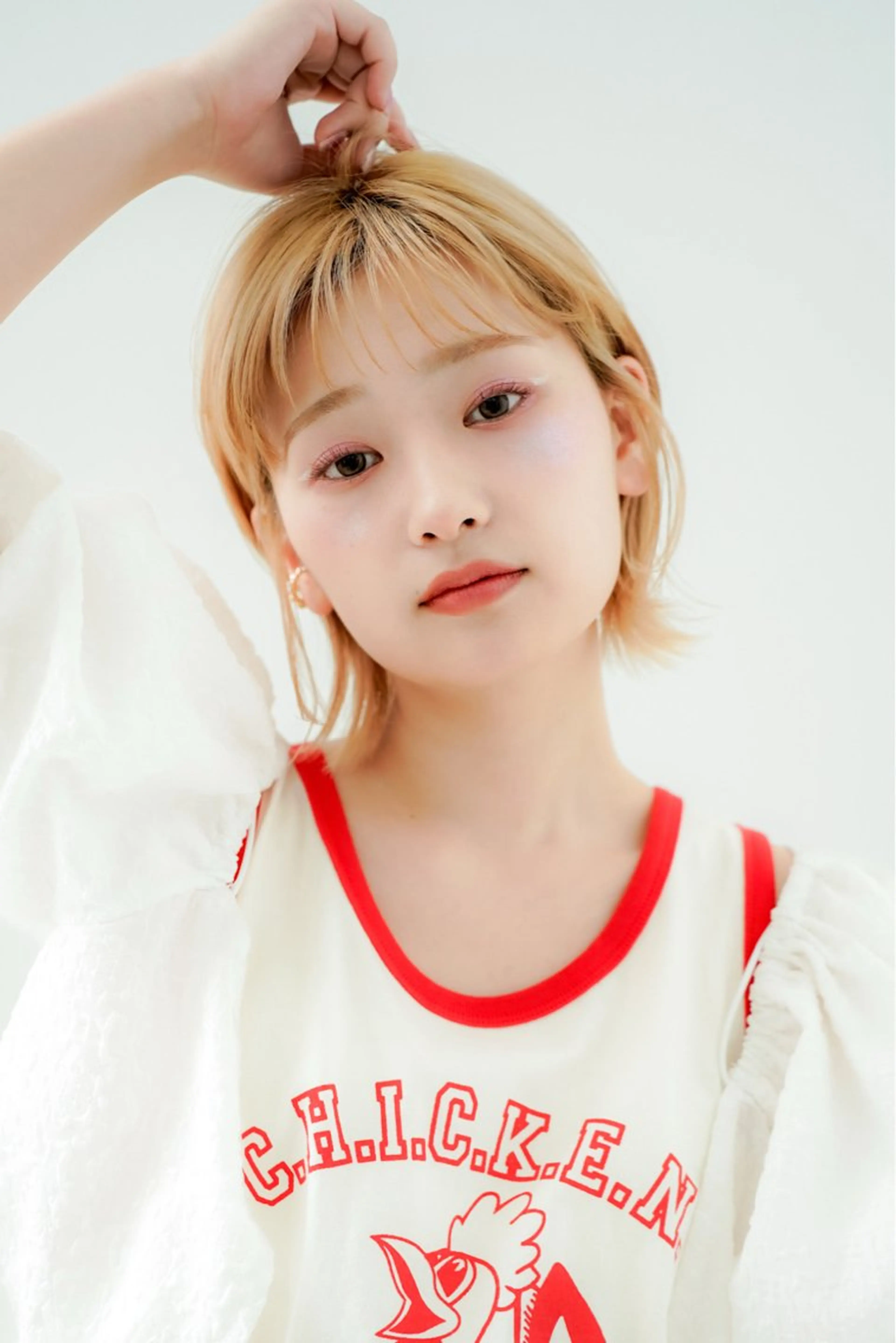 ショート 岡崎 優月のヘアスタイル