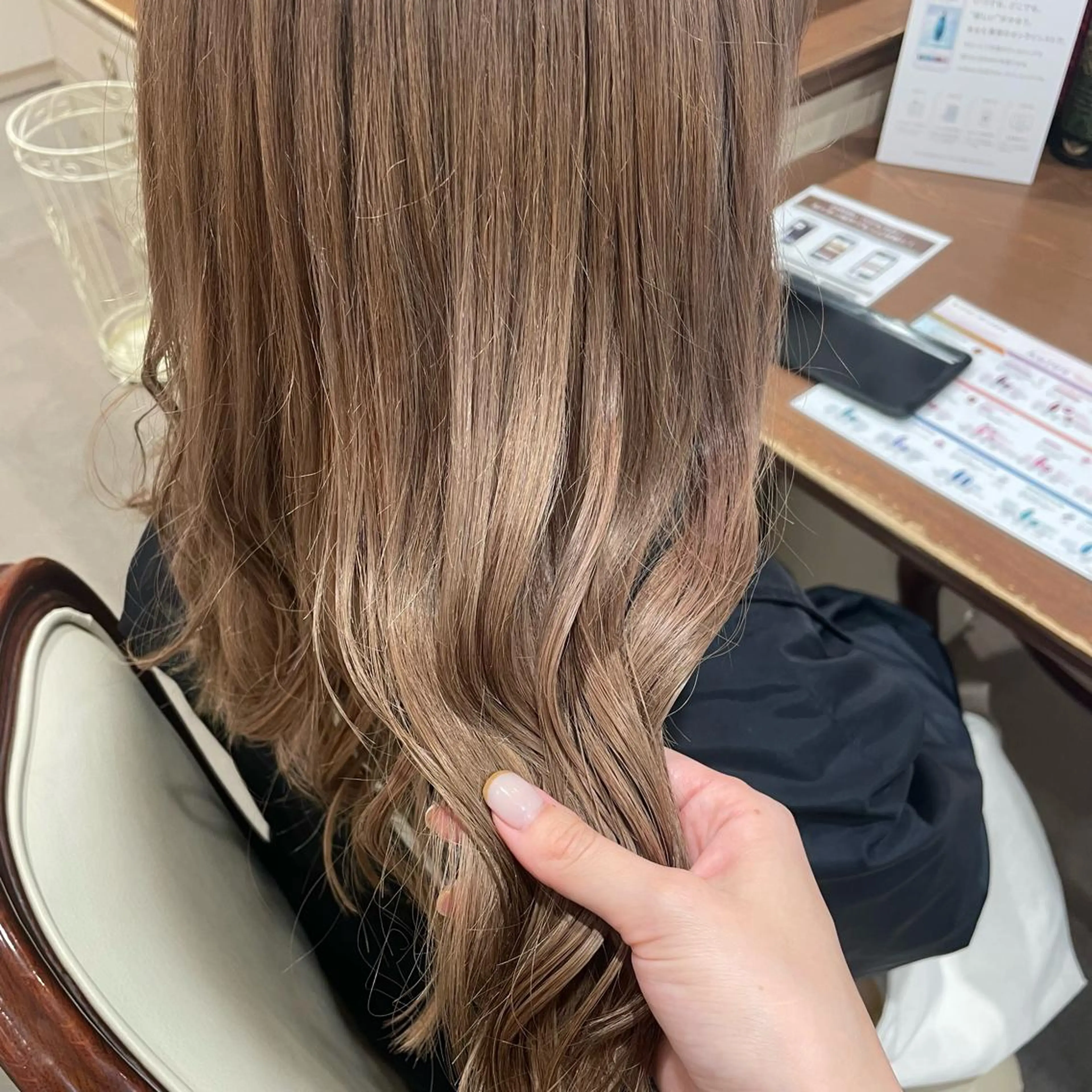 カラー ベージュカラー ヘアカラー 🍪ﾖｼｲﾊﾙﾈ🍪 ﾗﾍﾞﾝﾀﾞｰｶﾗｰのヘアスタイル