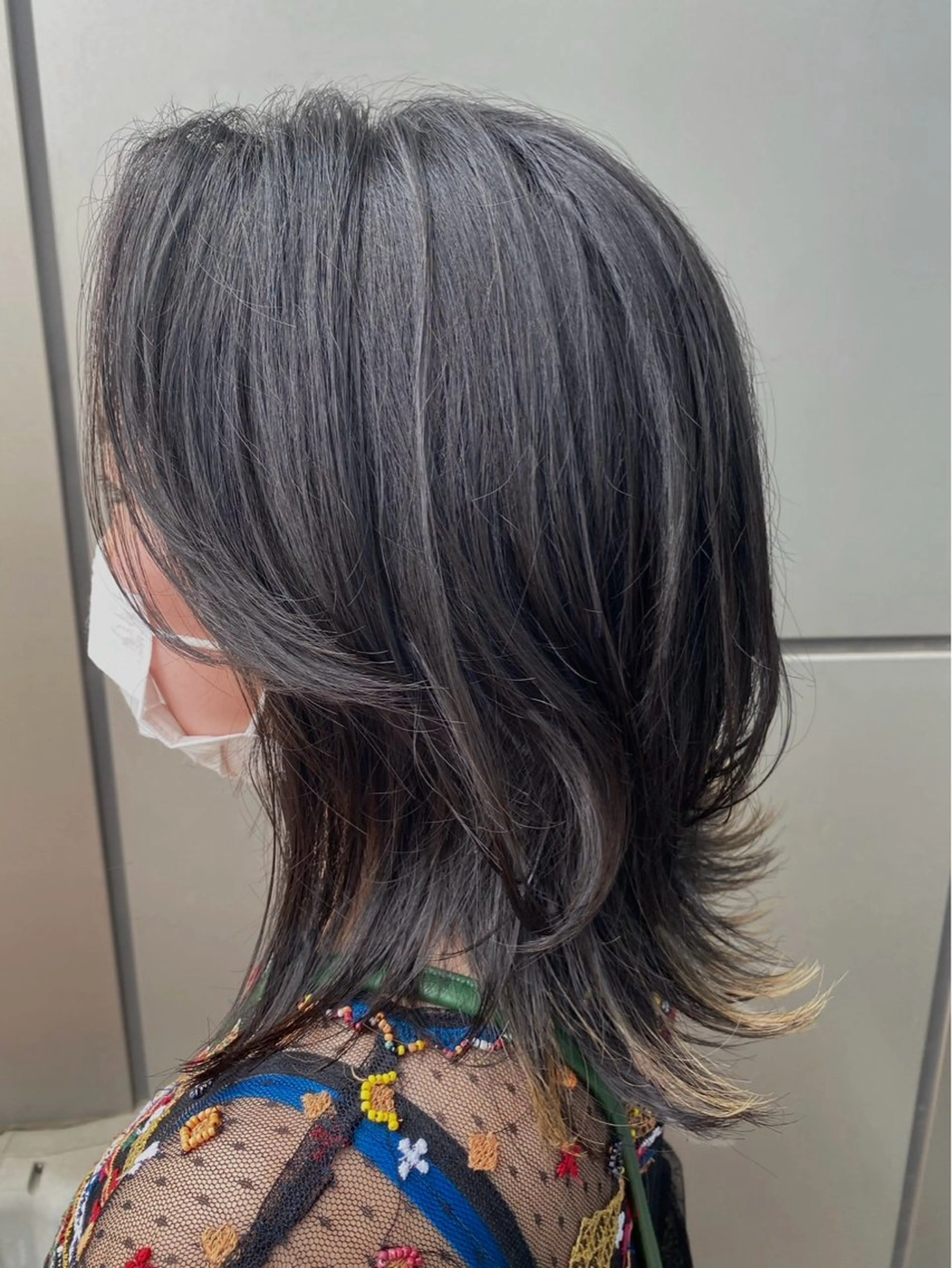 ミディアム レイヤーカット 石毛 大翔のヘアスタイル