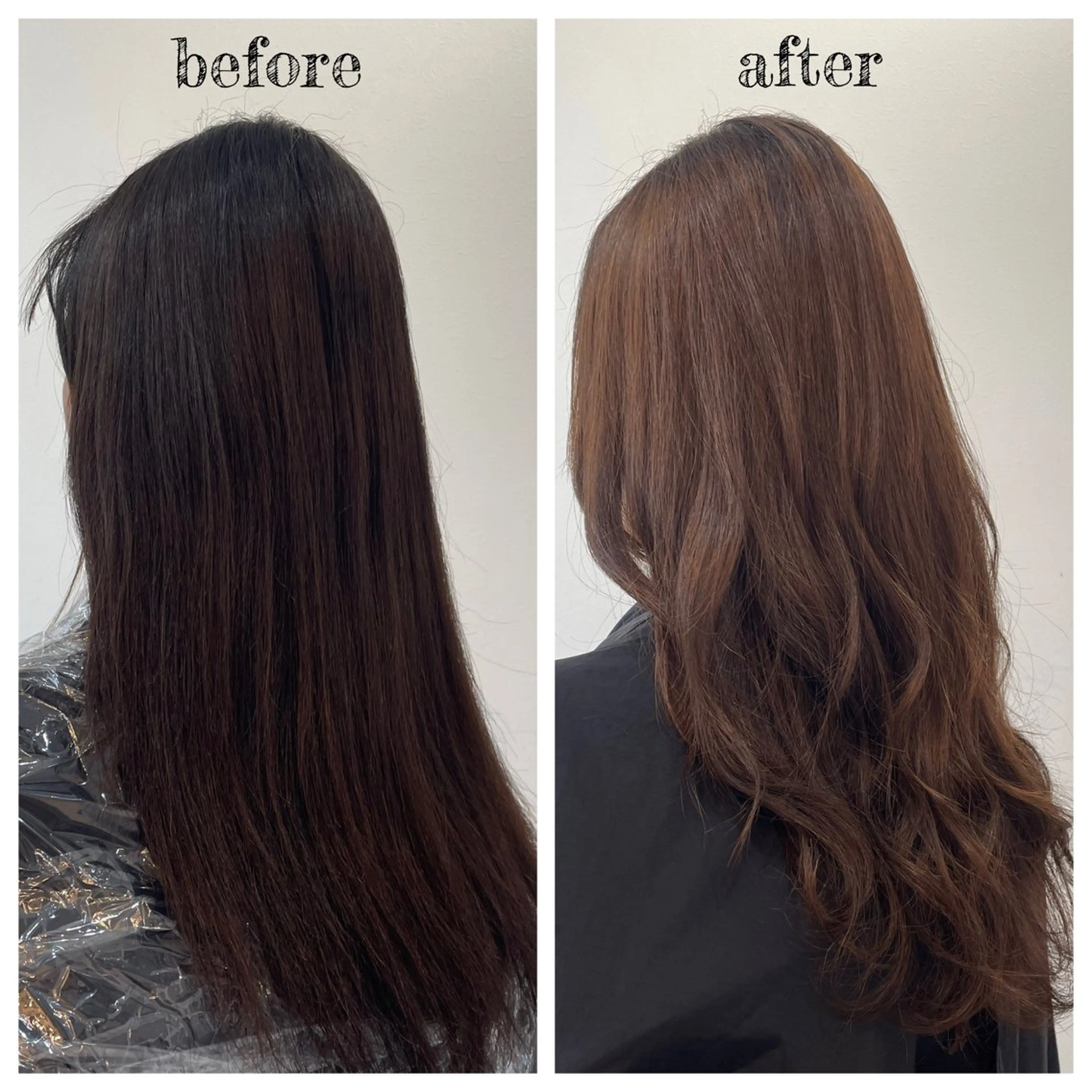 ロング カラー ヘアアレンジ ブリーチ ブリーチなしカラー ヘアカラー PutiLuca 浅川のヘアスタイル