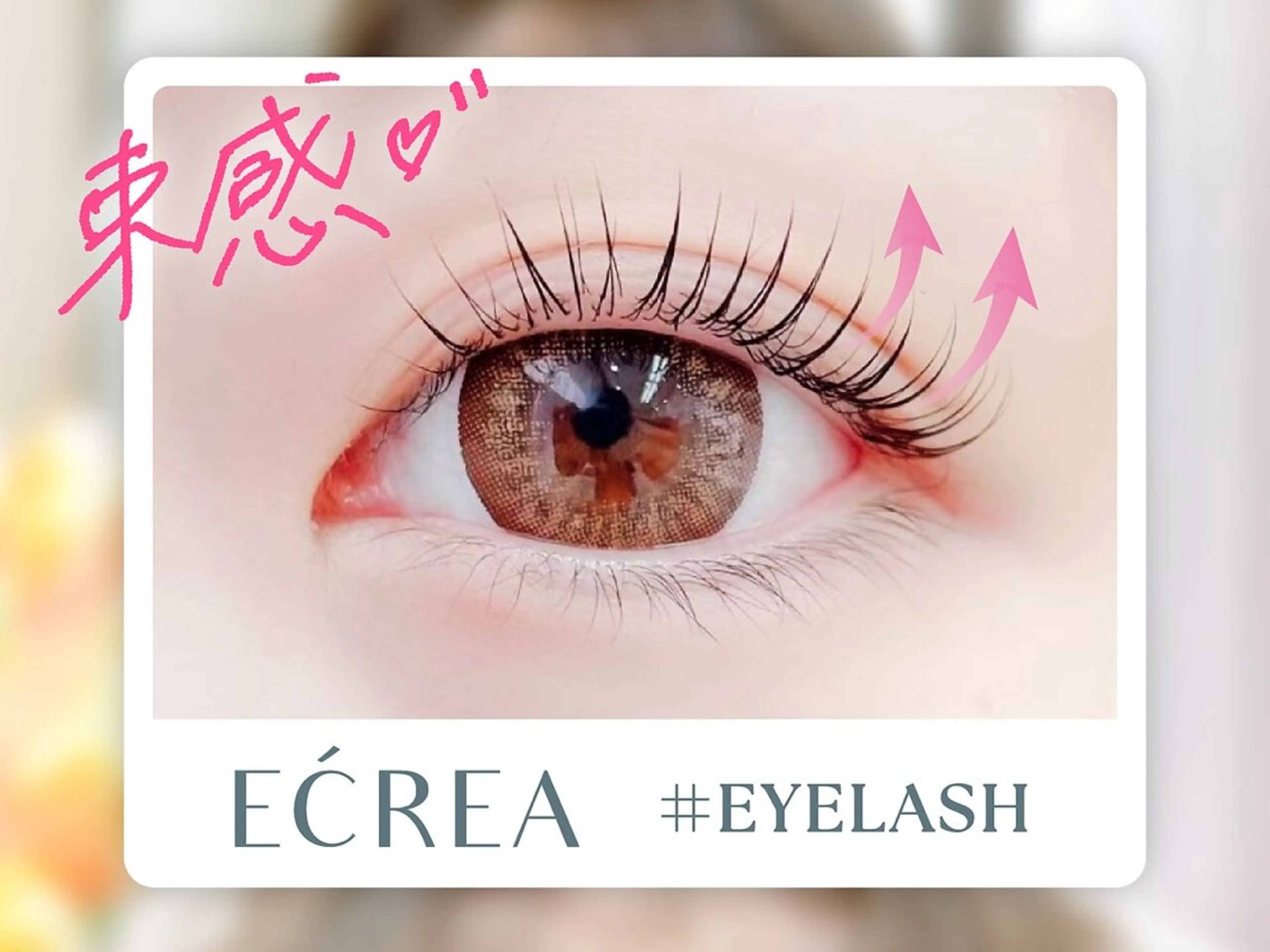 マツエク・マツパ ECREA🌸 スギモトのマツエク・マツパデザイン
