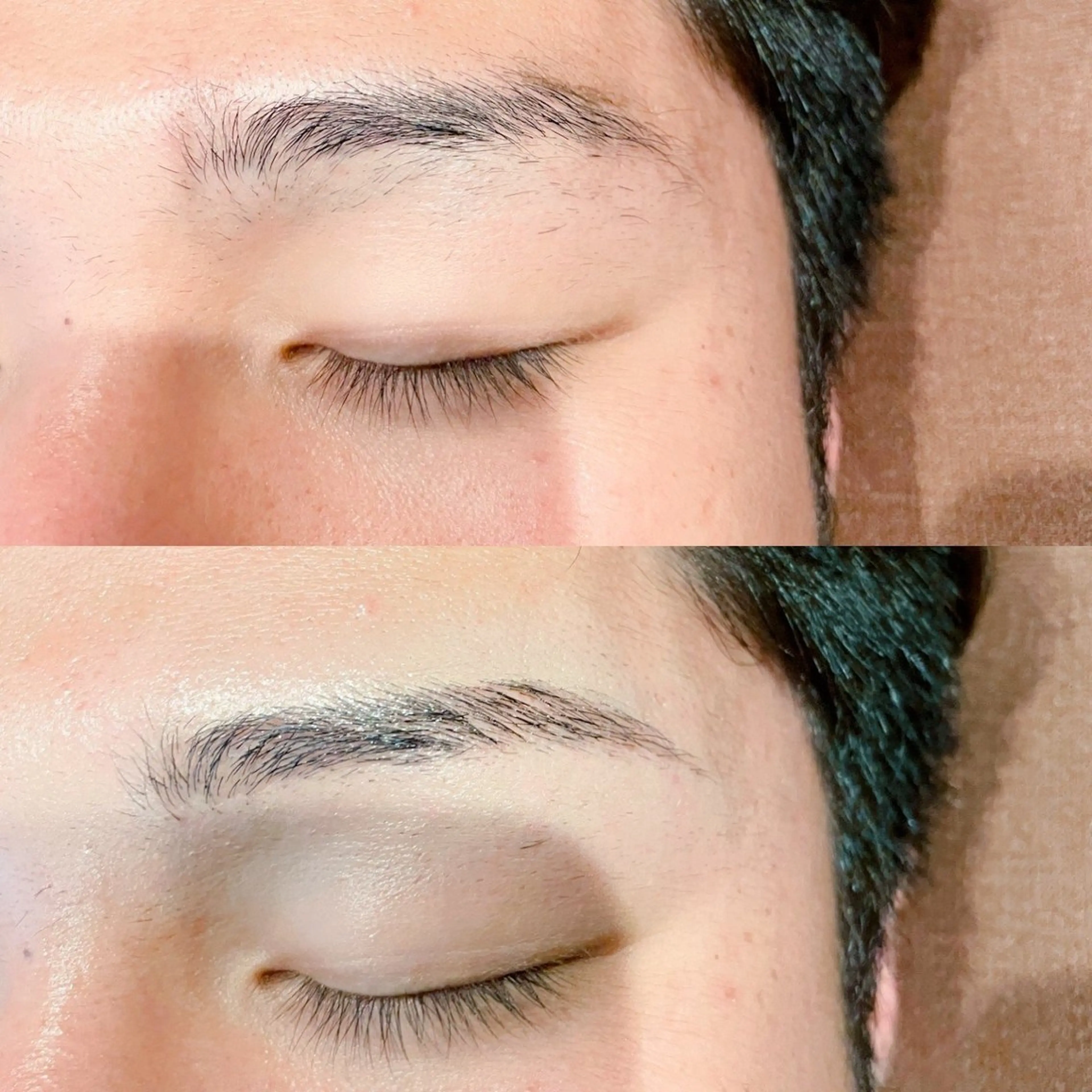 メンズ アイブロウ Lis Blanc MOMOKOのマツエク・マツパデザイン