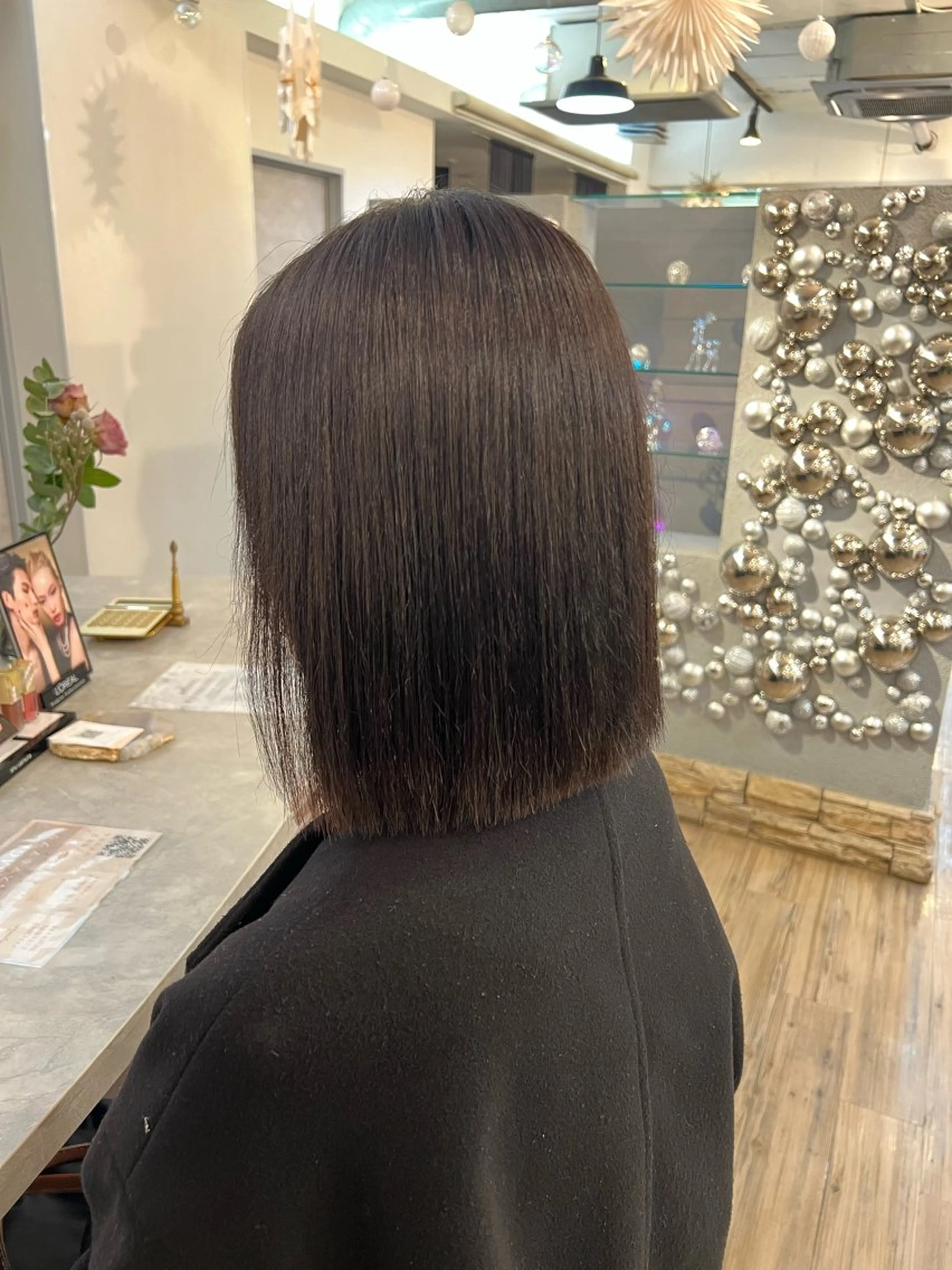 【ご新規様4月限定】💙似合わせカット+透明感カラー+オージュアトリートメント🩵の写真