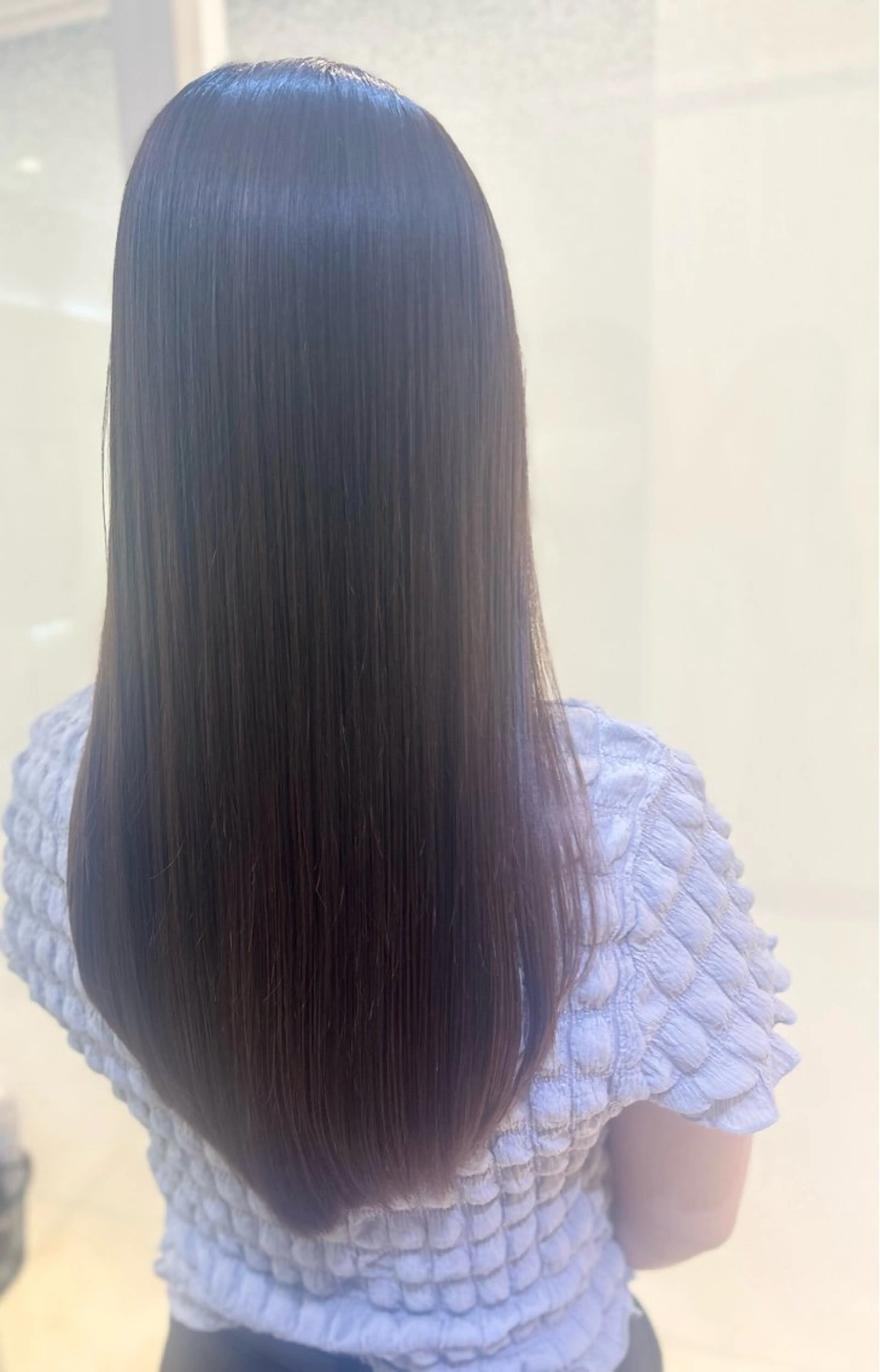 ロング 縮毛矯正/髪質改善/ 艶髪ササキナツミのヘアスタイル