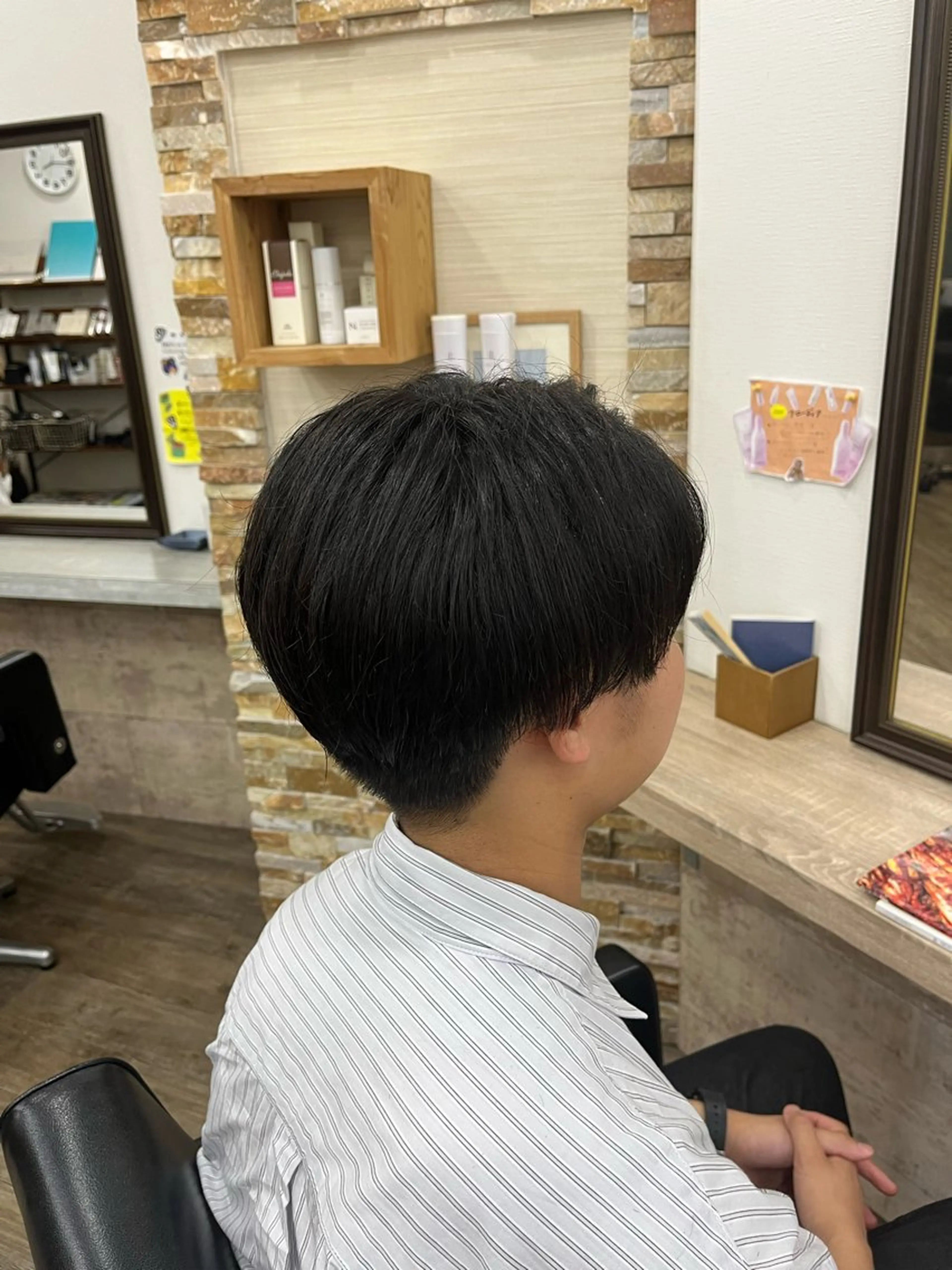 ショート 薮内 香保里のヘアスタイル