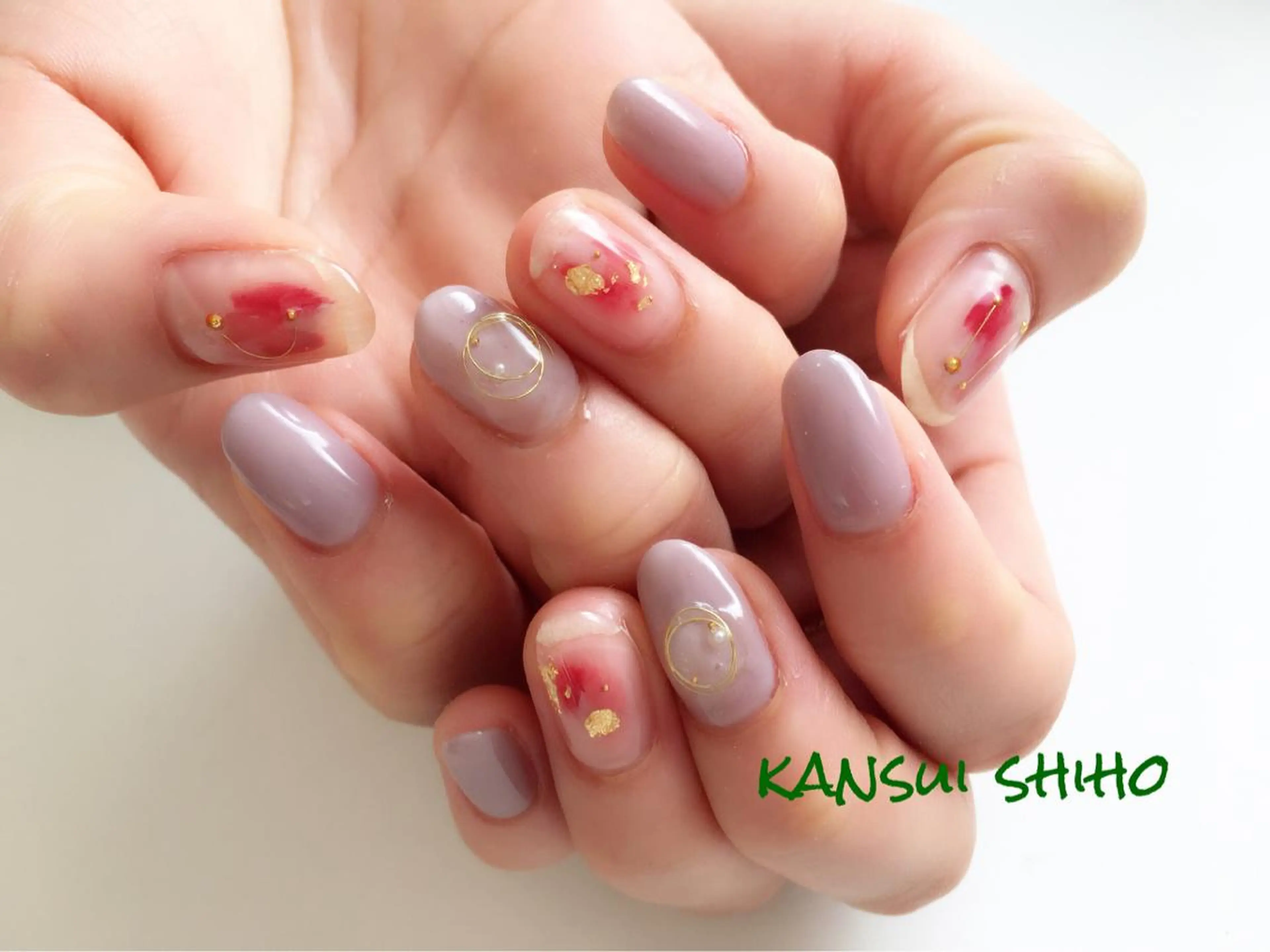 ネイル Elio 国泰寺のネイルデザイン