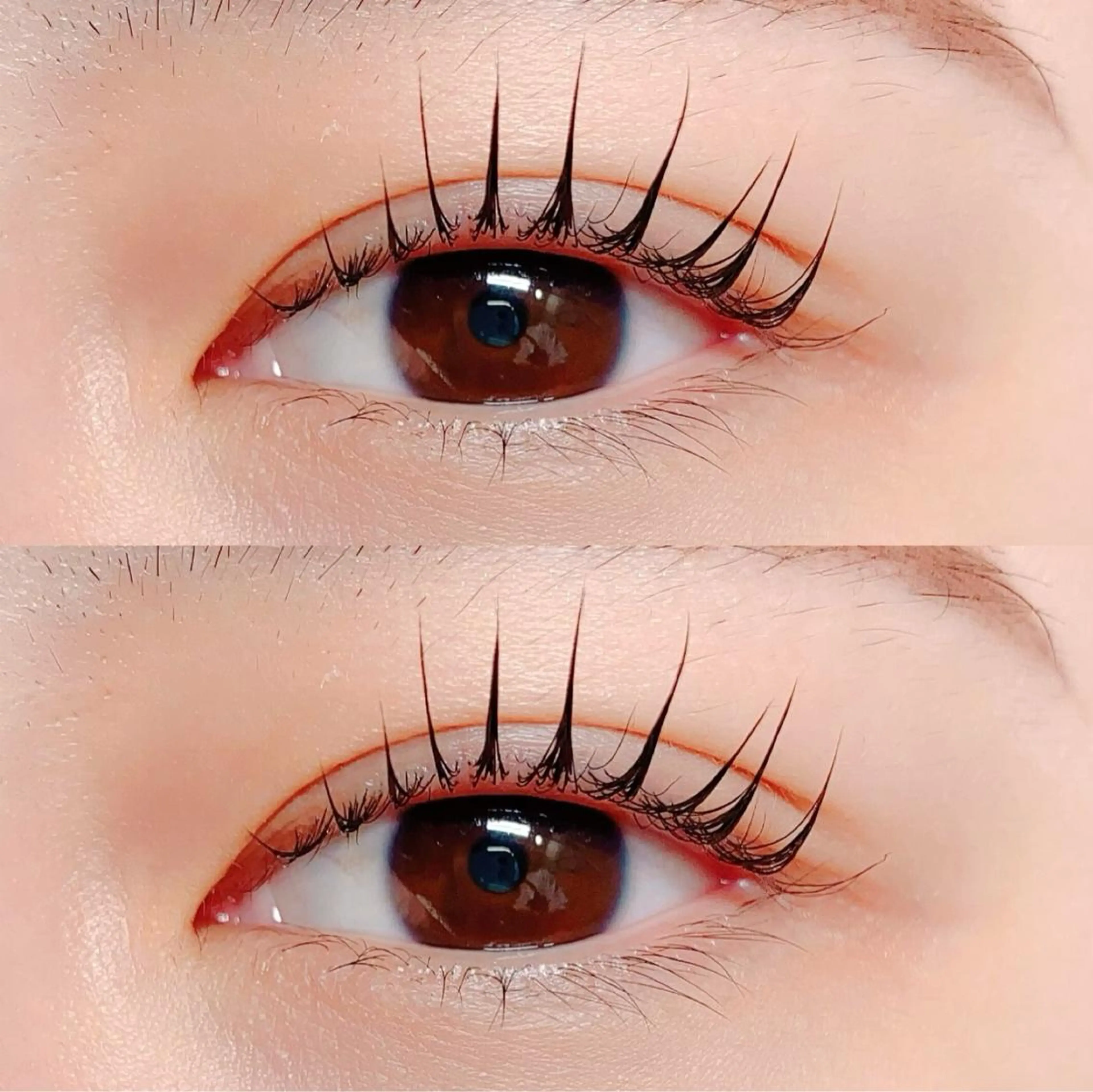 マツエク・マツパ パリジェンヌラッシュリフト Franc2 eyelashのマツエク・マツパデザイン