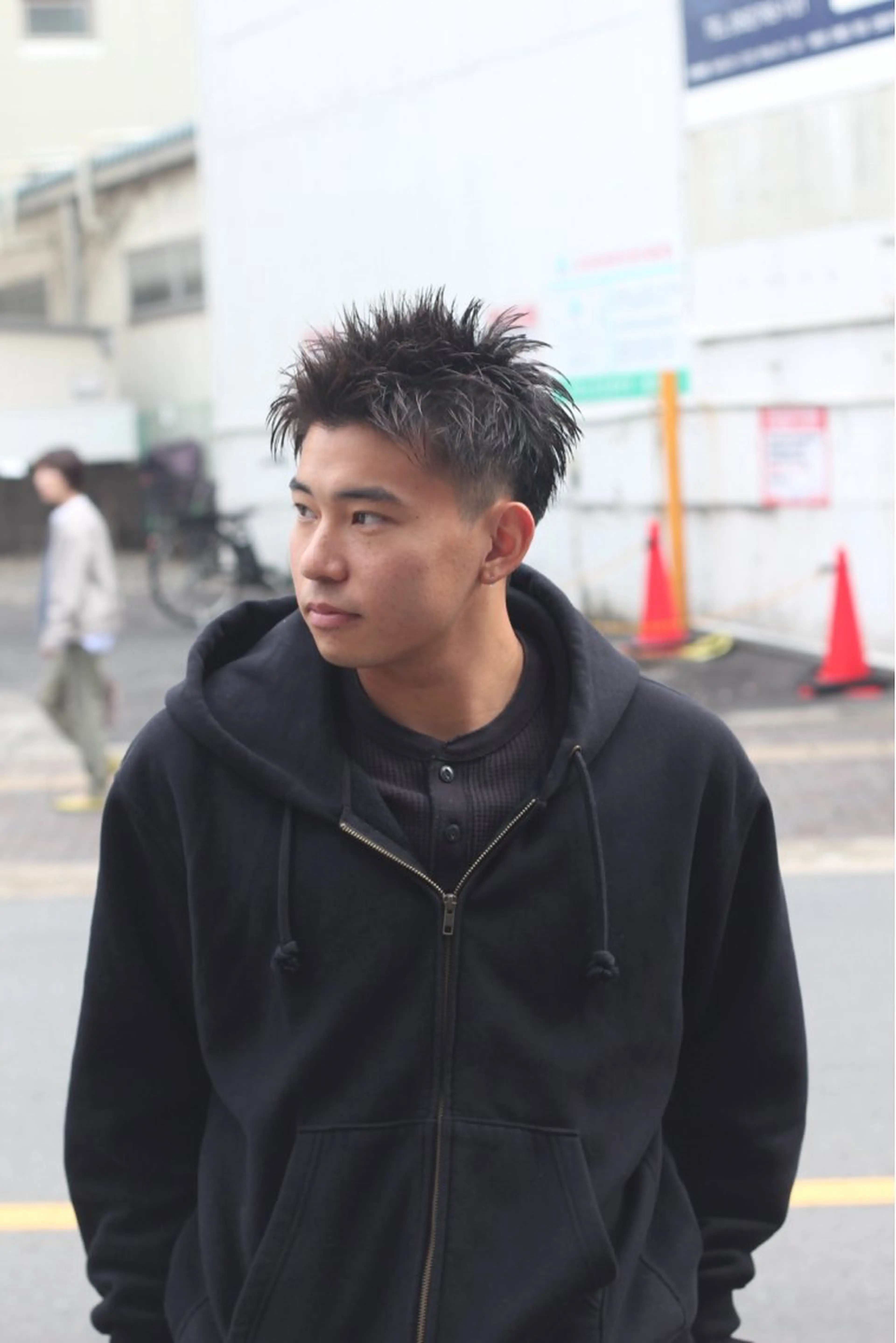 ショート カラー パーマ ブリーチ ケアブリーチ ダブルカラー ハイライトカラー ハイライト カット Gain KAKKY 名古屋/池下駅3分のヘアスタイル