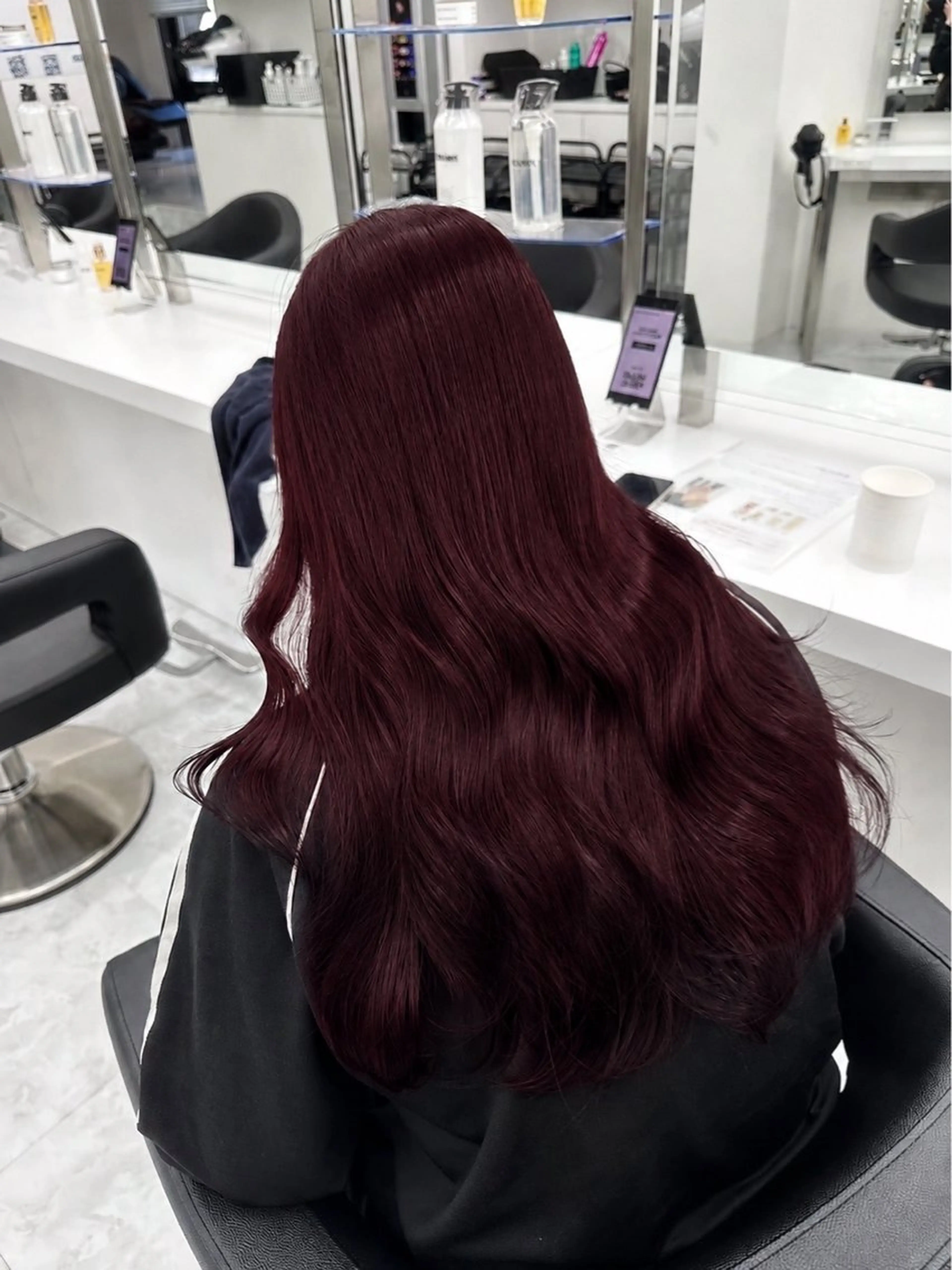 ロング ヘアカラー トリートメント naami🖤透明感 ×ちゅるん艶髪🎀のヘアスタイル
