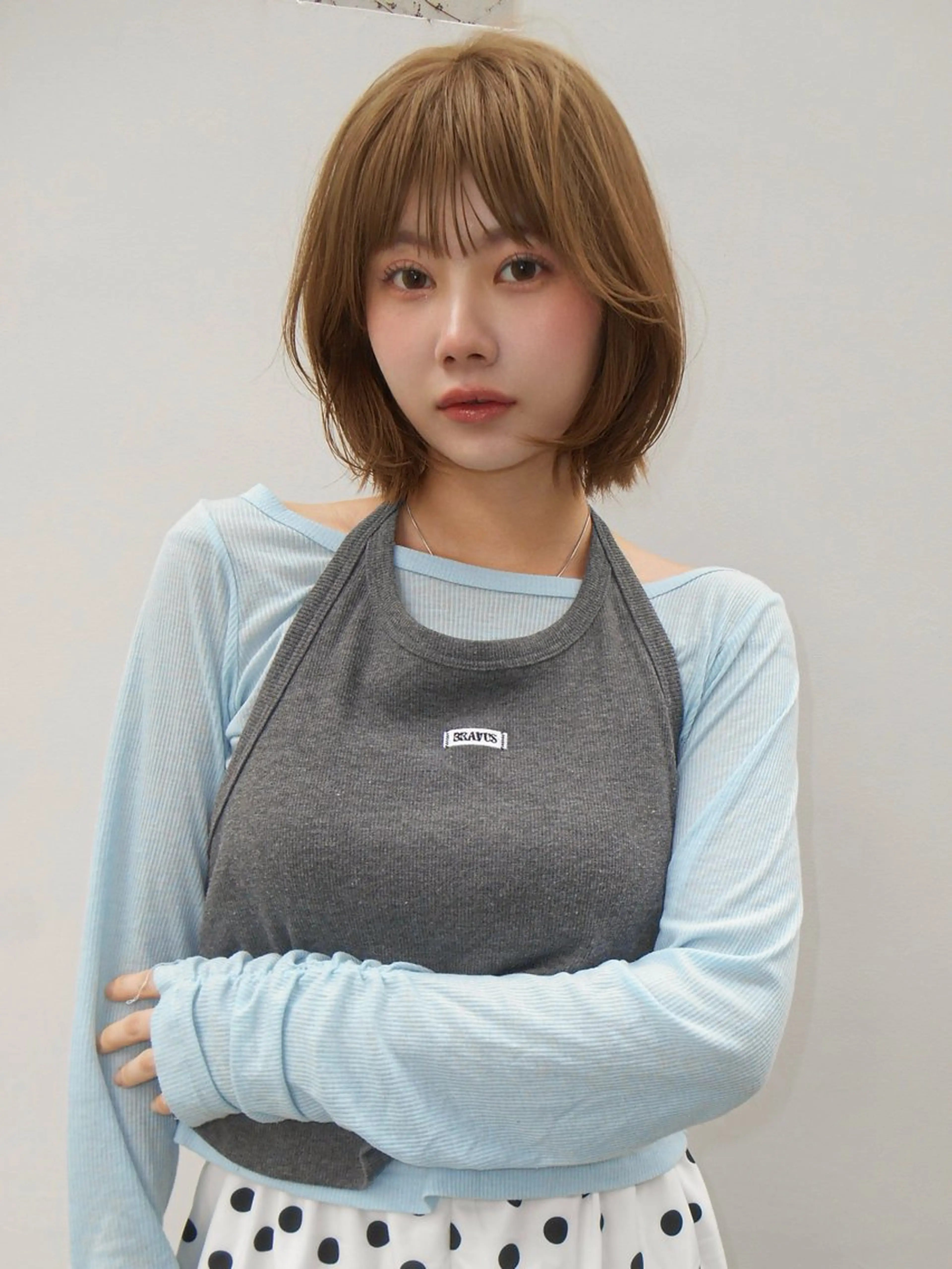 ショート おしゃれボブ/暖色 カラー🧶いろはのヘアスタイル