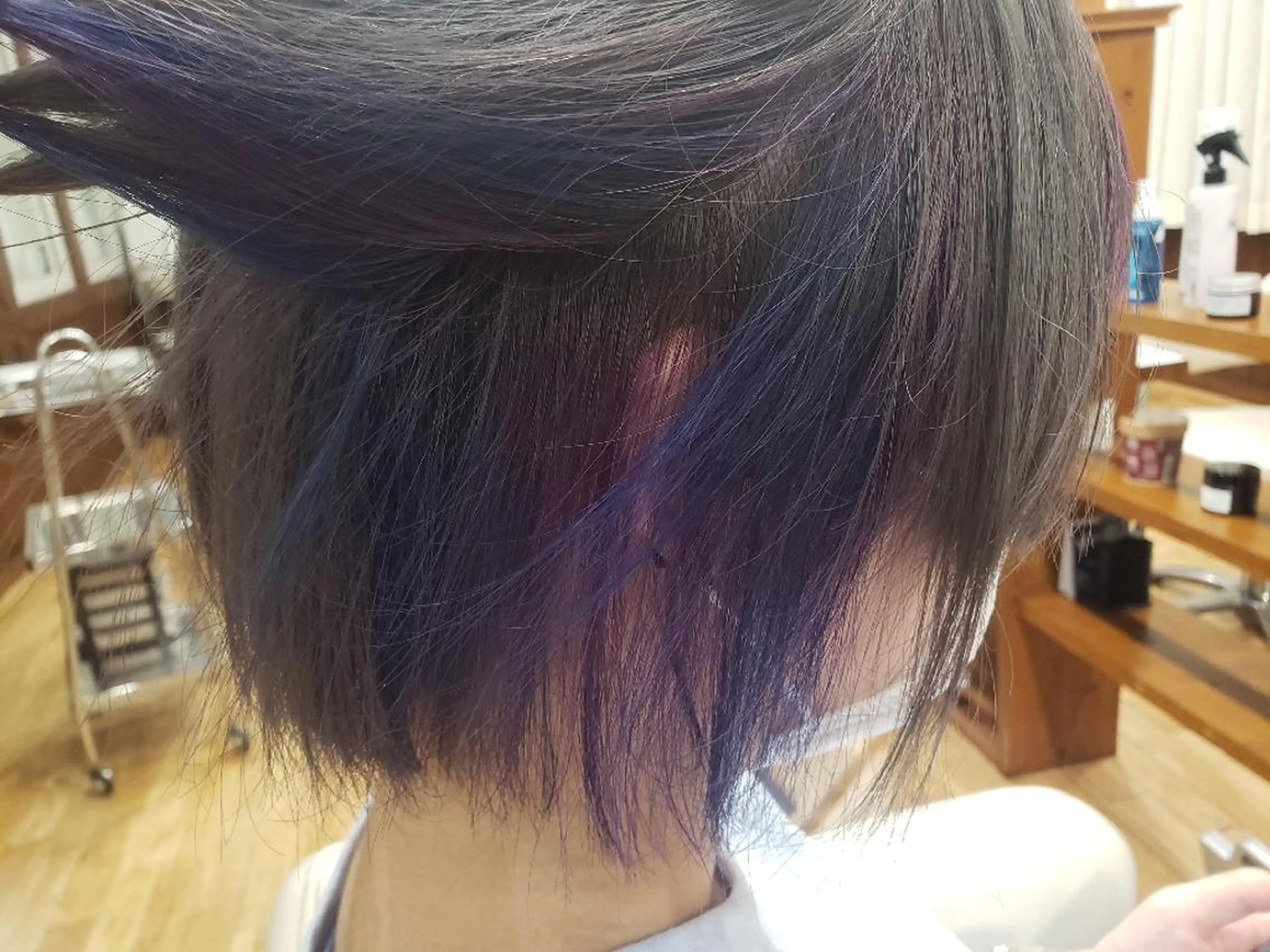 ミディアム カラー 渡邉 理紗のヘアスタイル