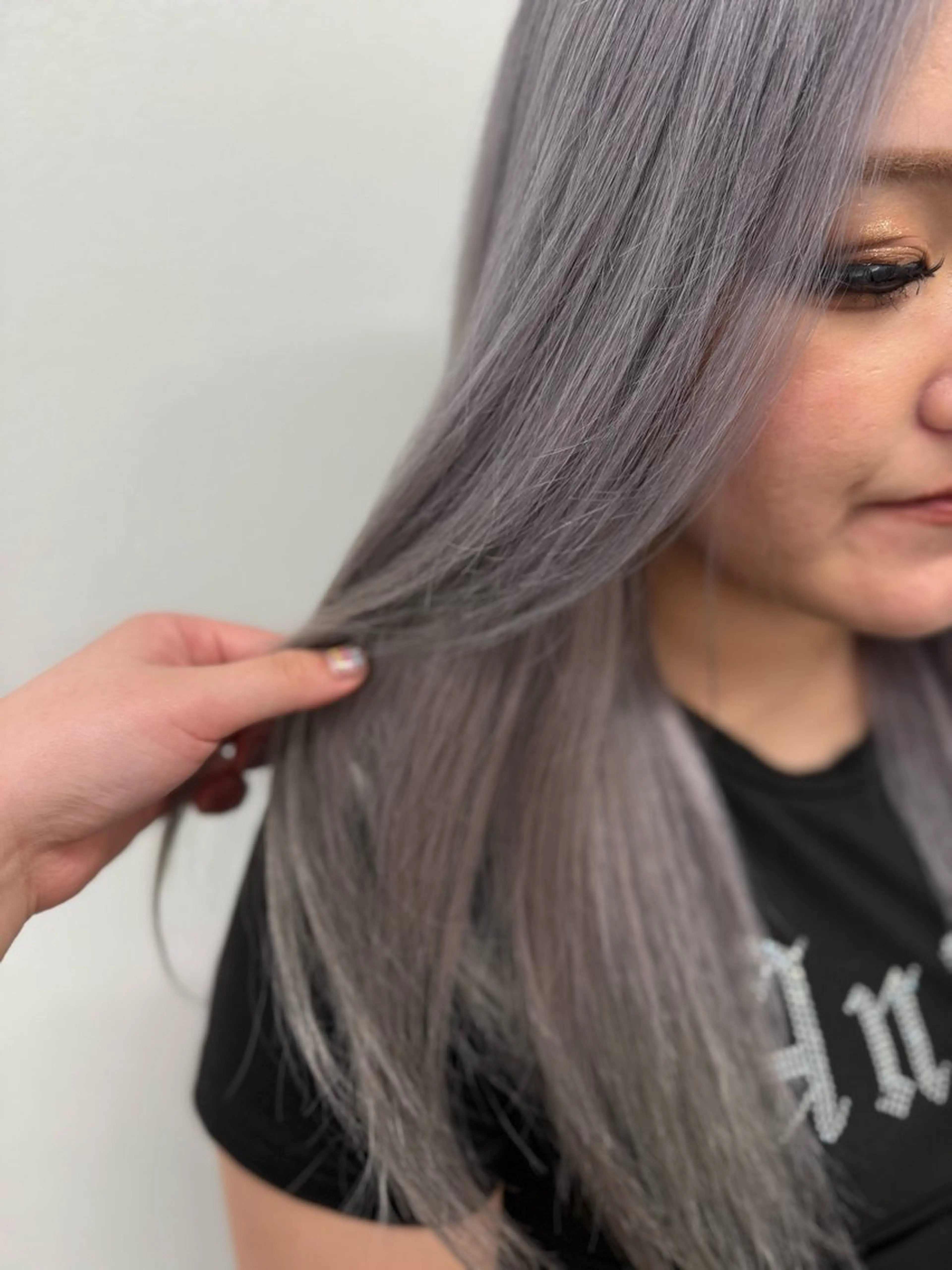 ロング カラー 海外girl/ハイト ーン/riko🫧のヘアスタイル