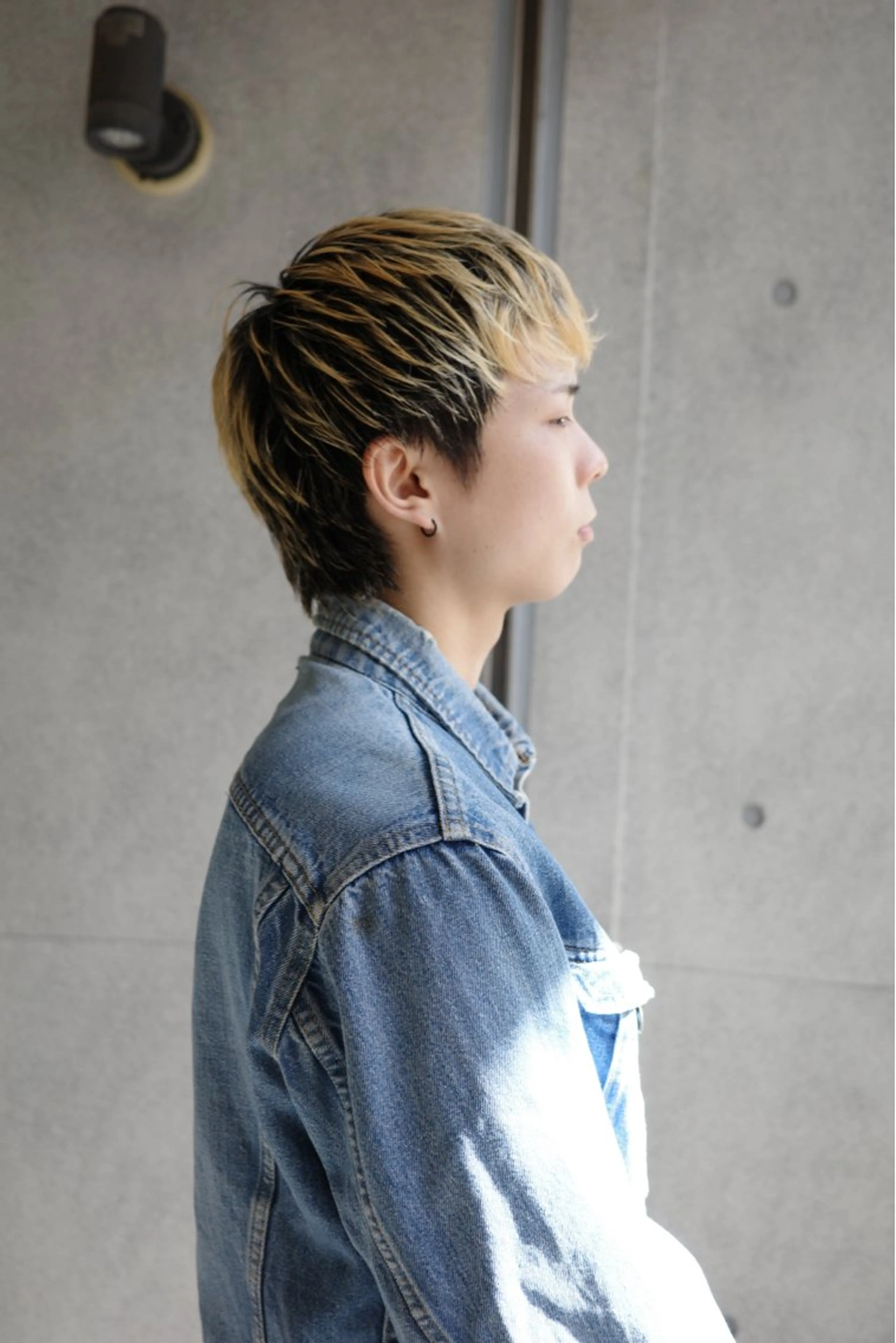 ショート メンズ メンズブリーチ MAKI渋谷 【カットモデル募集】のヘアスタイル