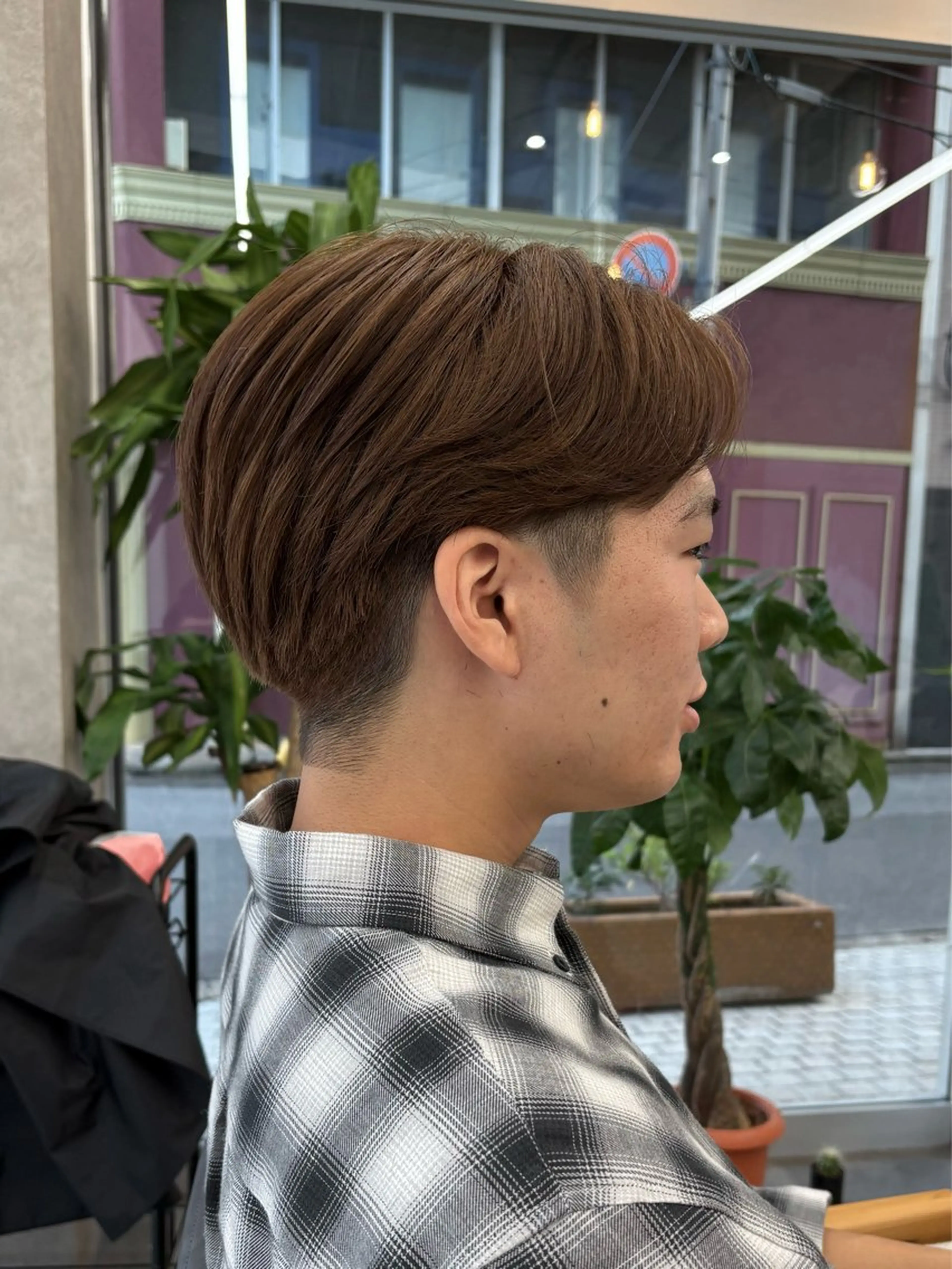 ショート カラー メンズ いちか🤍 COQU千葉のヘアスタイル