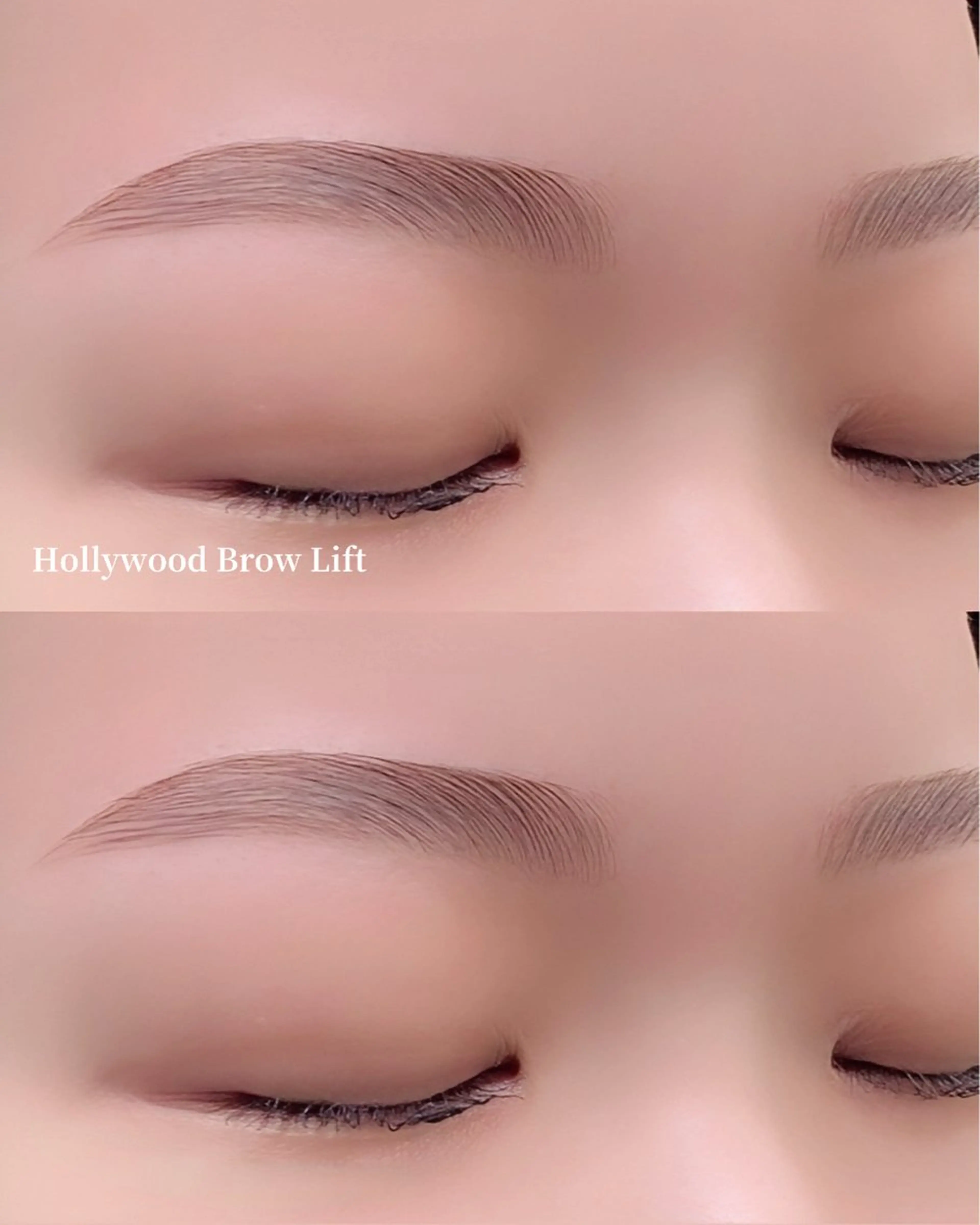 アイブロウ ハリウッドブロウリフト シマグチ 🌷 jolie名駅のマツエク・マツパデザイン