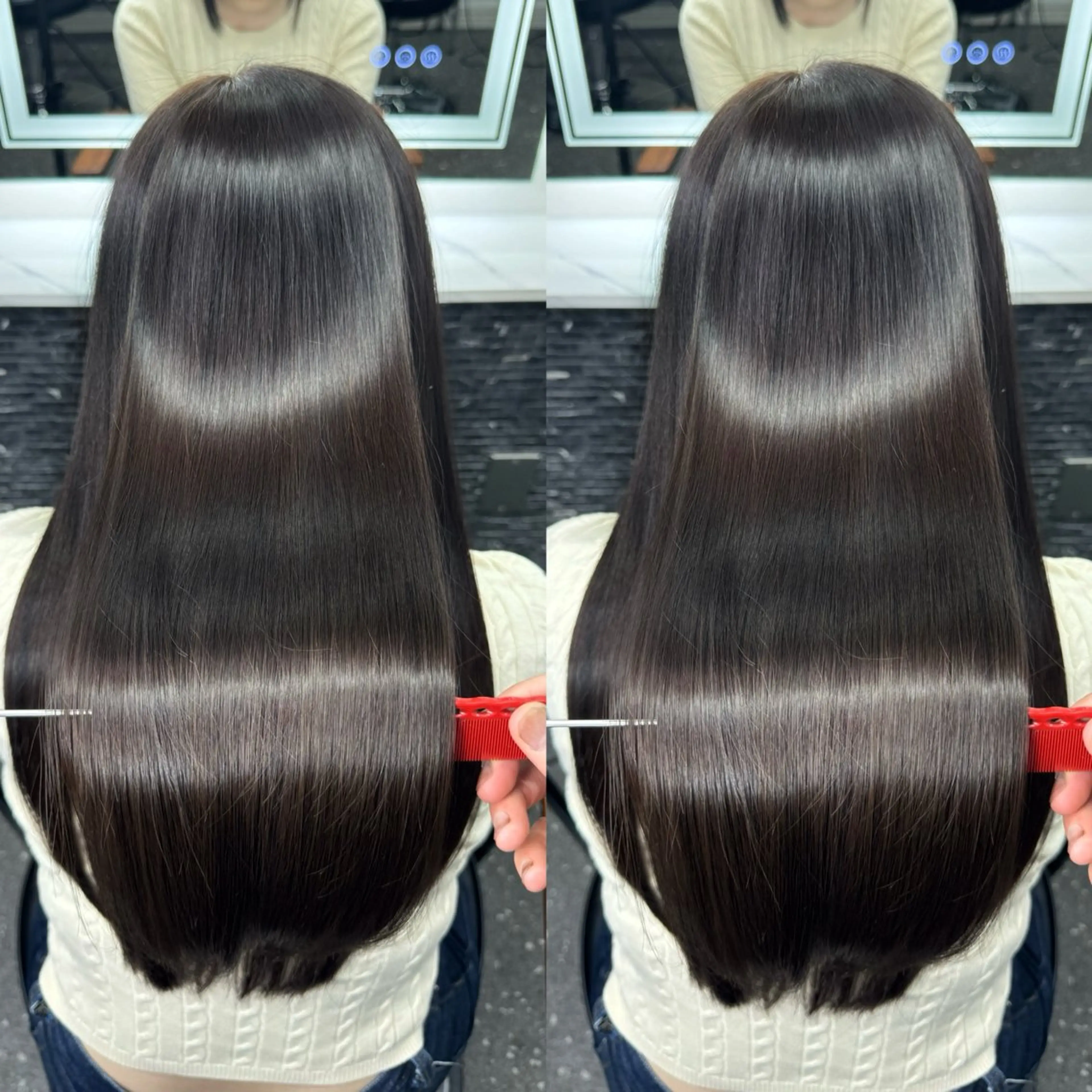 カラー カット ヘアカラー 縮毛矯正 トリートメント 新宿/髪質改善支持率 No.1💍yasuのヘアスタイル