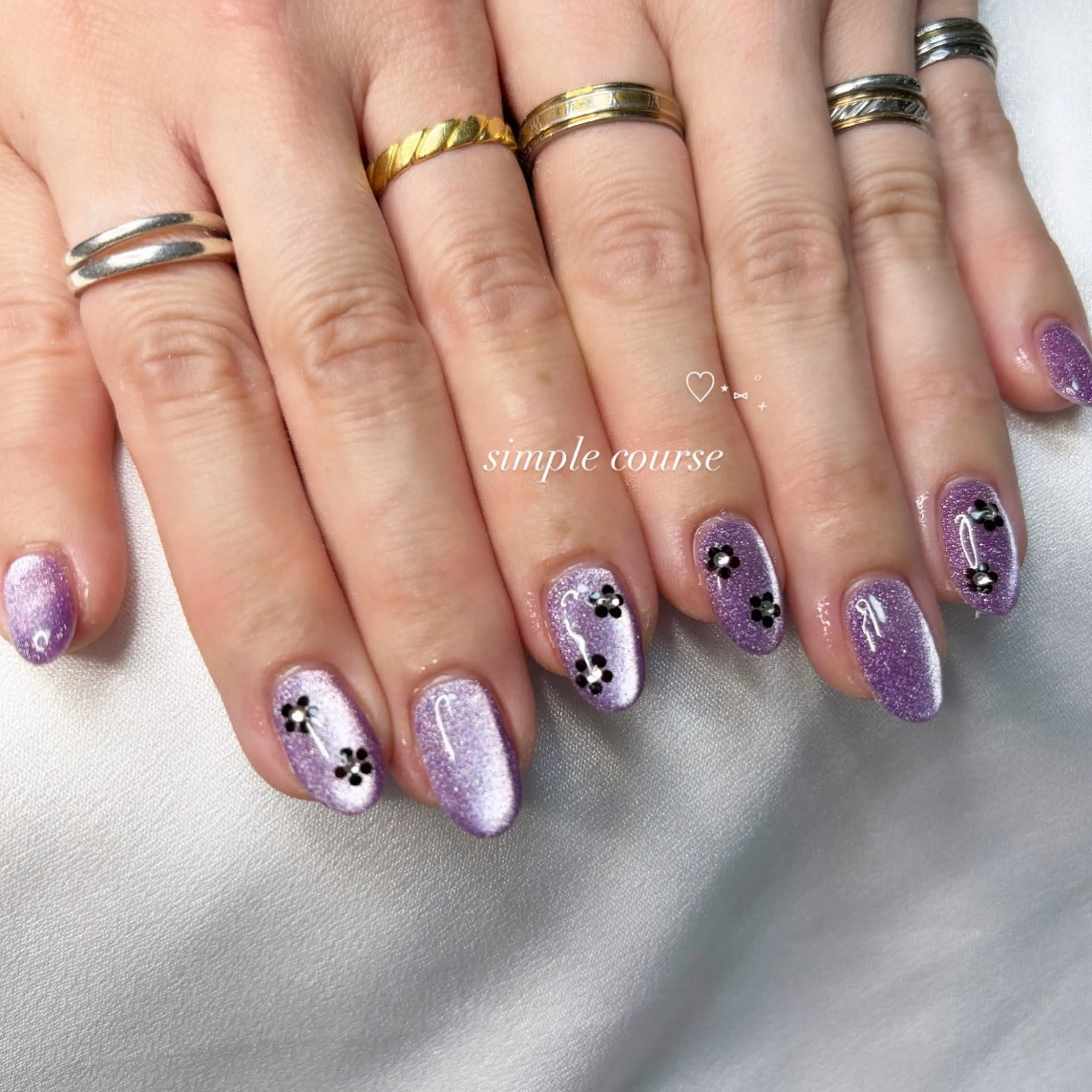 ミディアム ハンドネイル soin.nail aiのネイルデザイン