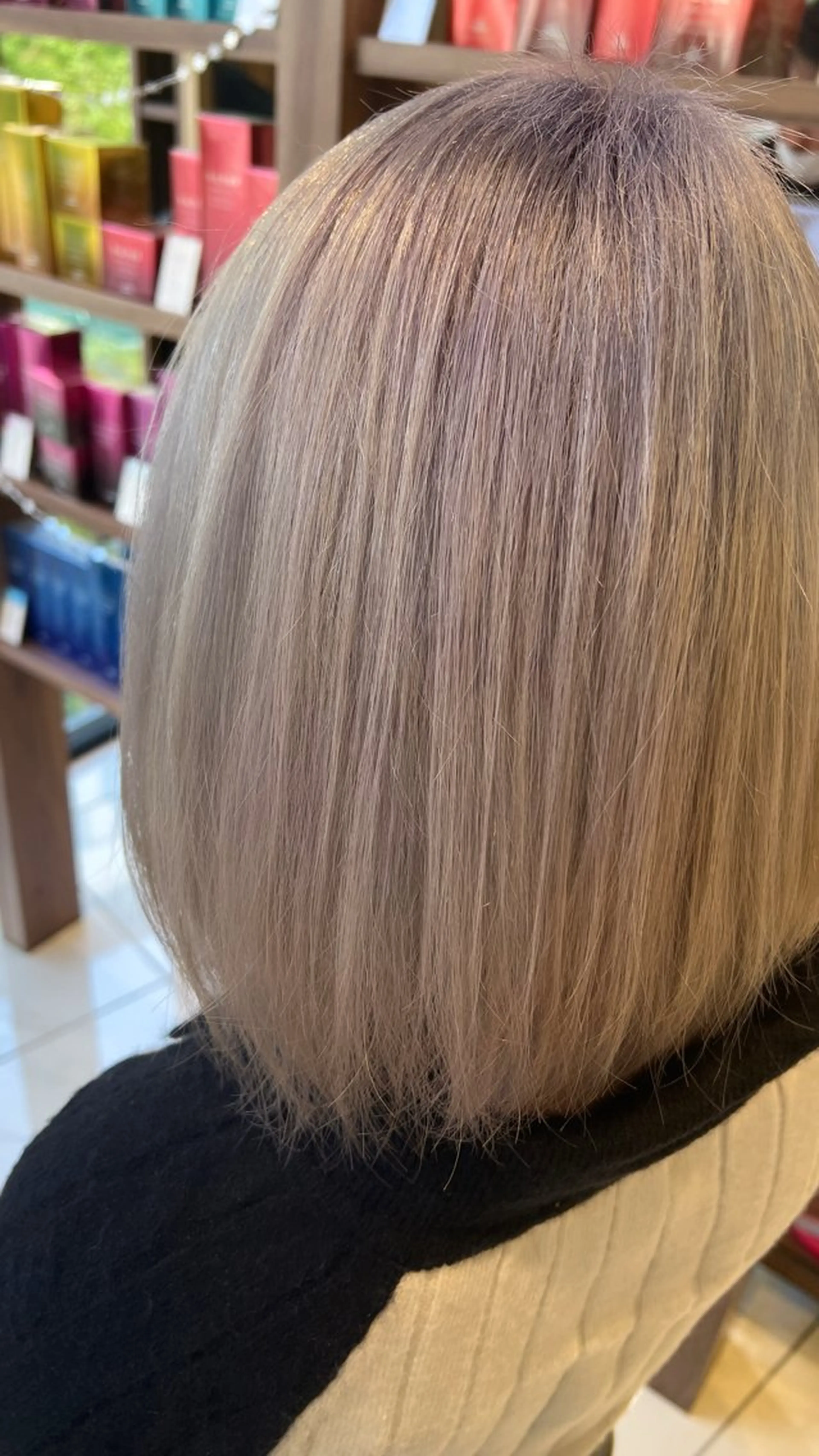 ミディアム ヘアカラー 🖤Ash川越店🖤 井上 諒哉のヘアスタイル