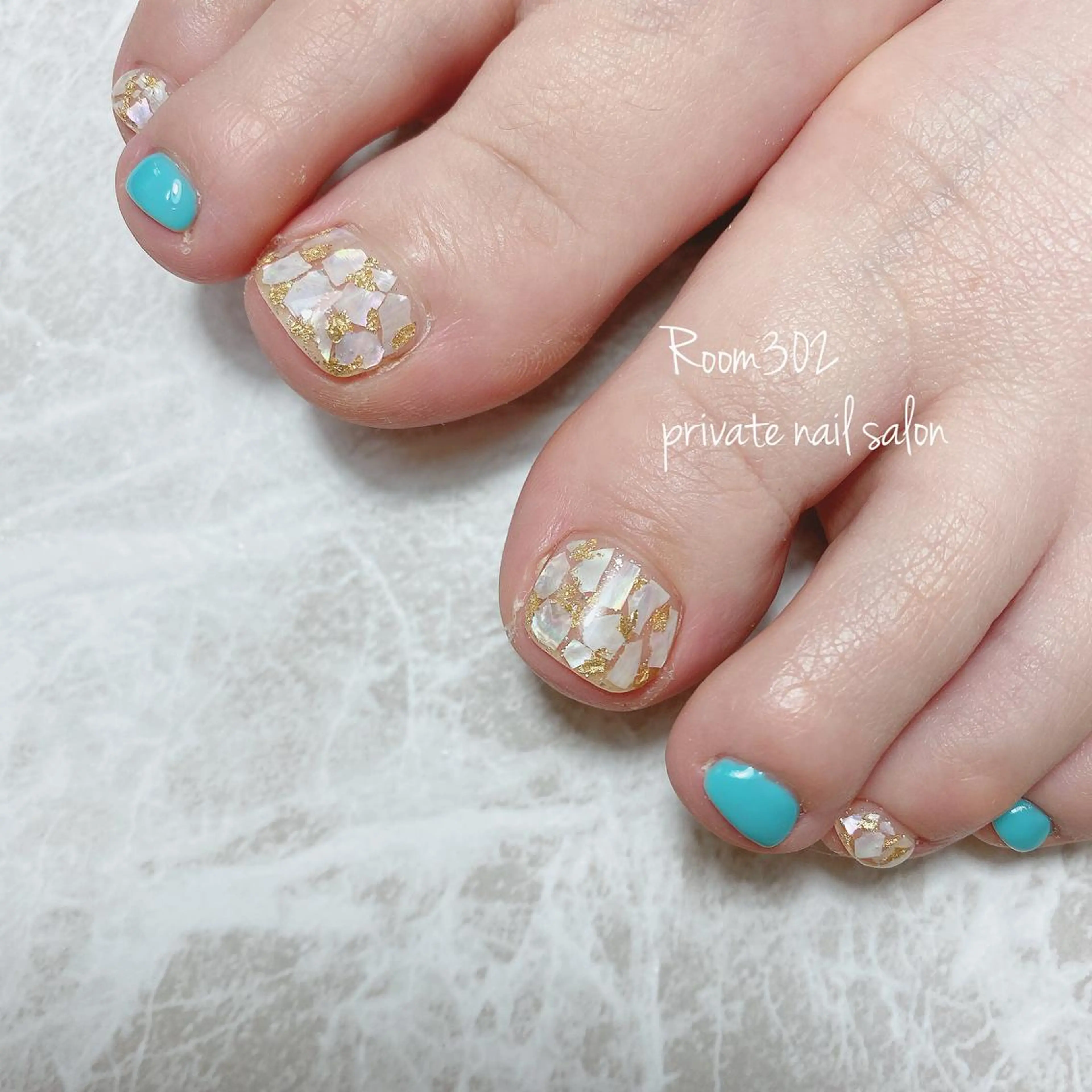 ネイル フットネイル Room 302のネイルデザイン