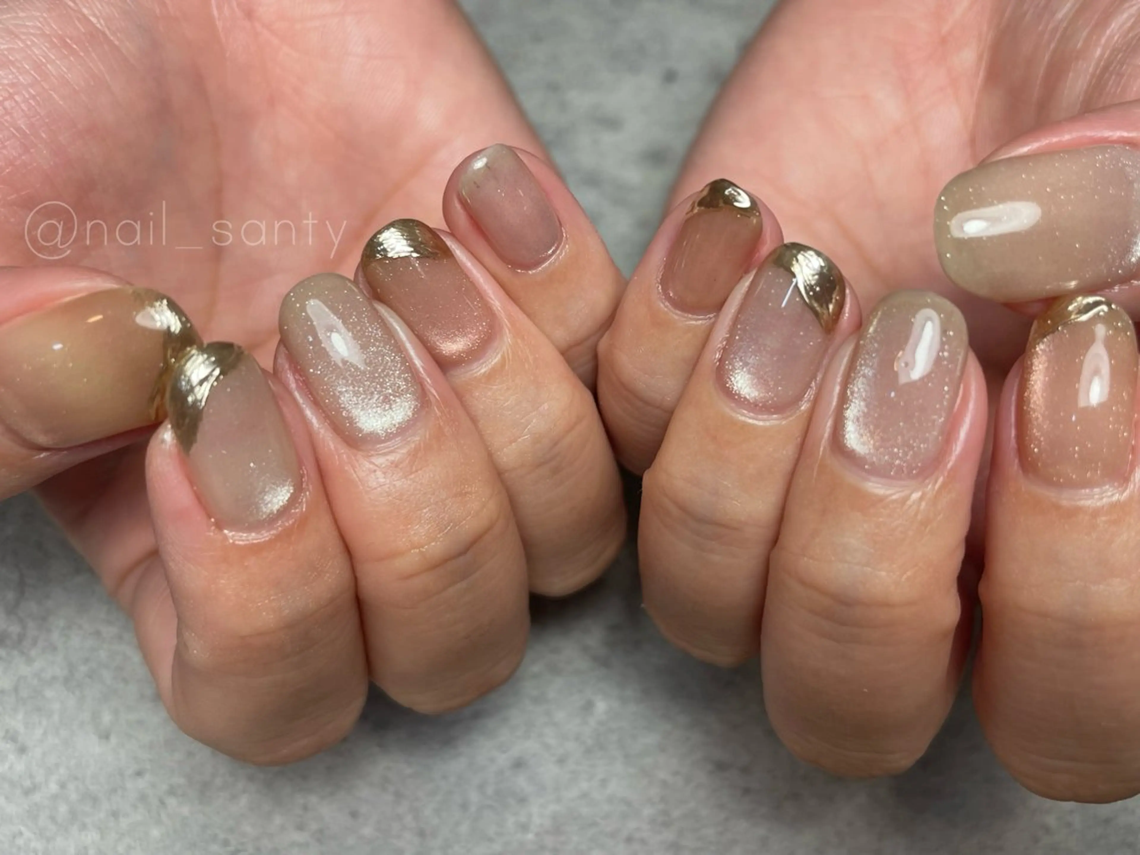 ネイル ハンドネイル Nailsalon Santy.のネイルデザイン